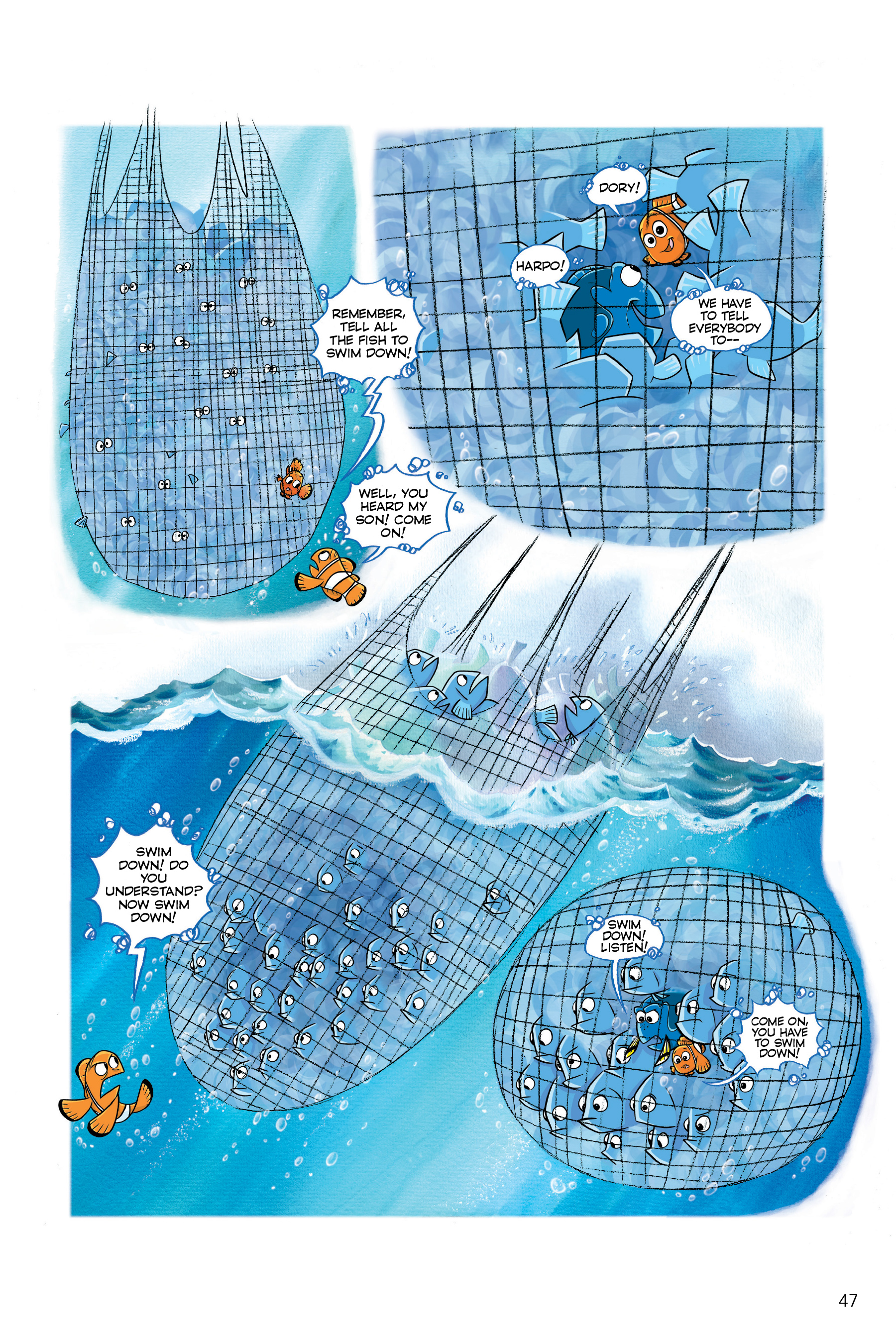 Finding Nemo and Finding Dory: The Story of the Movies in Comics (2020) issue 1 - Page 47