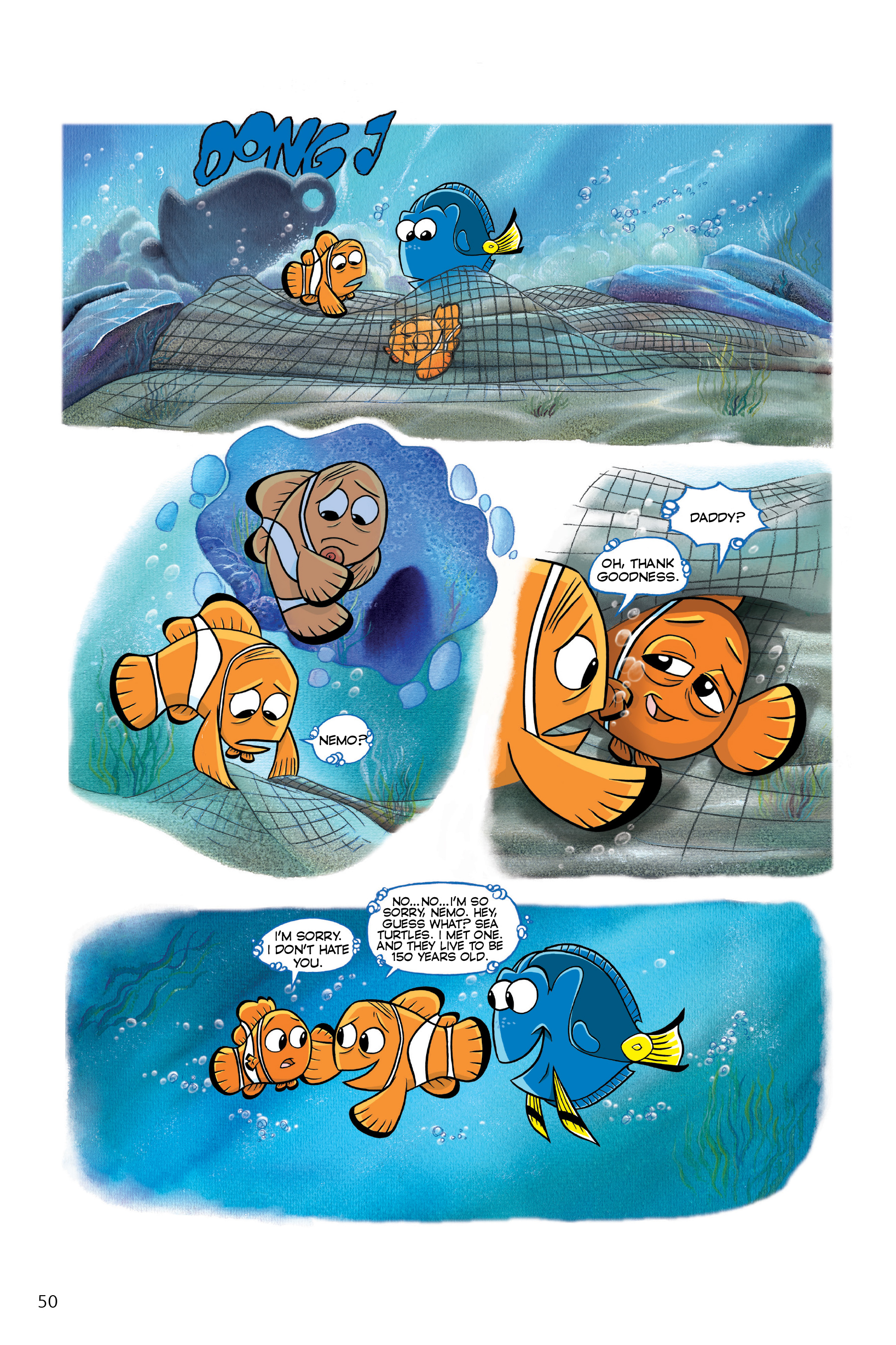 Finding Nemo and Finding Dory: The Story of the Movies in Comics (2020) issue 1 - Page 50