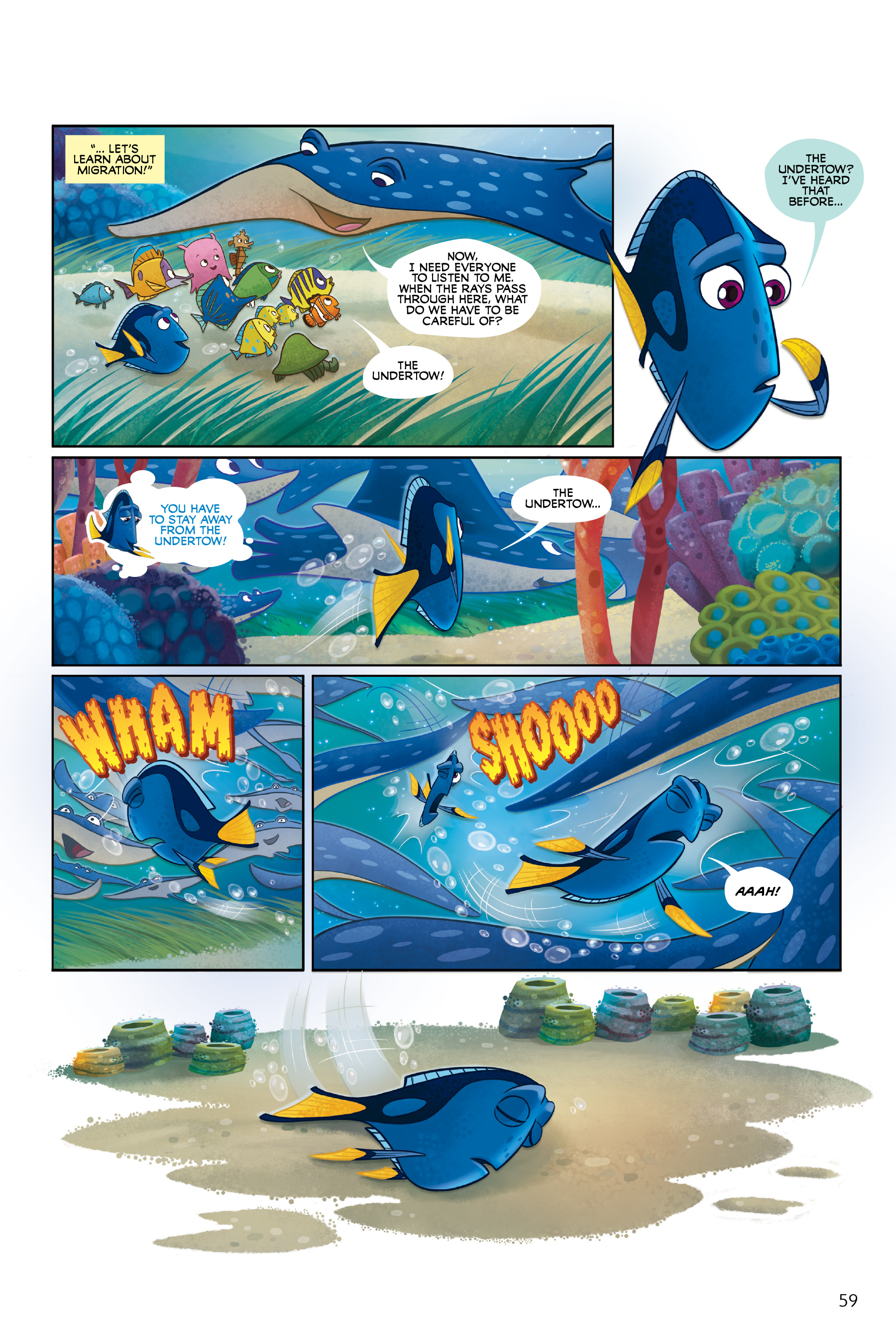 Finding Nemo and Finding Dory: The Story of the Movies in Comics (2020) issue 1 - Page 59