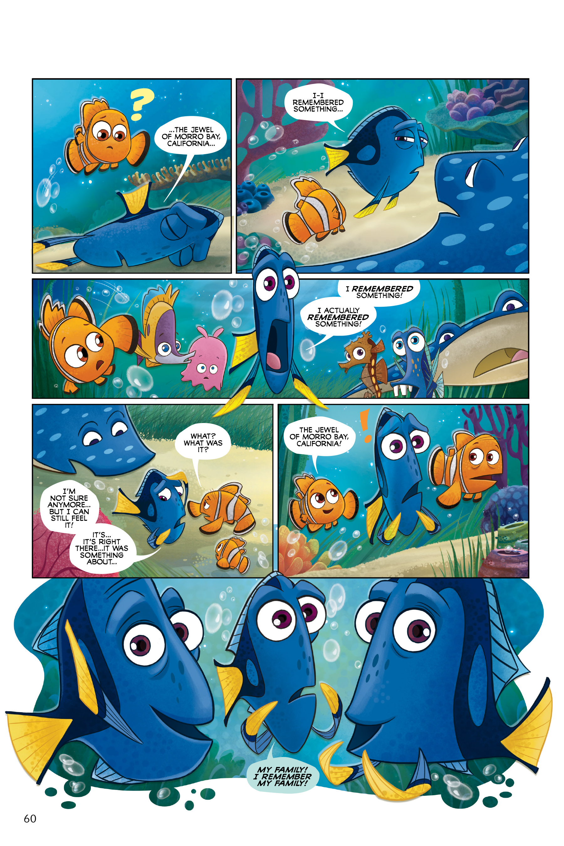 Finding Nemo and Finding Dory: The Story of the Movies in Comics (2020) issue 1 - Page 60