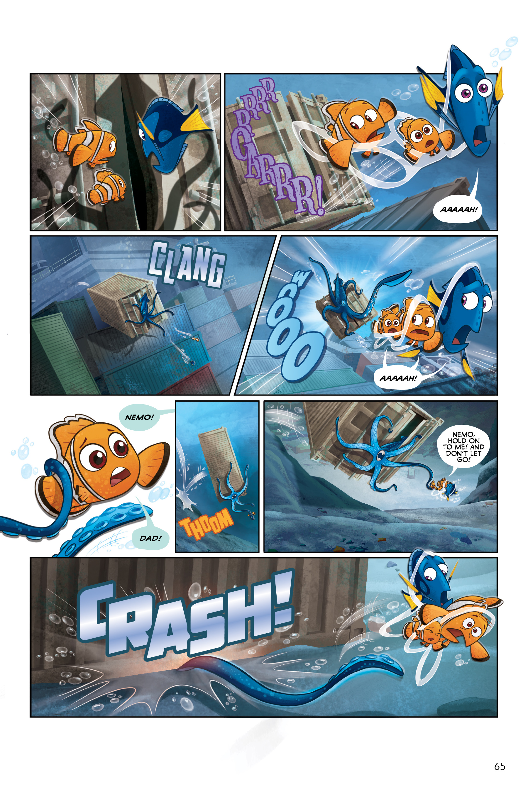 Finding Nemo and Finding Dory: The Story of the Movies in Comics (2020) issue 1 - Page 65