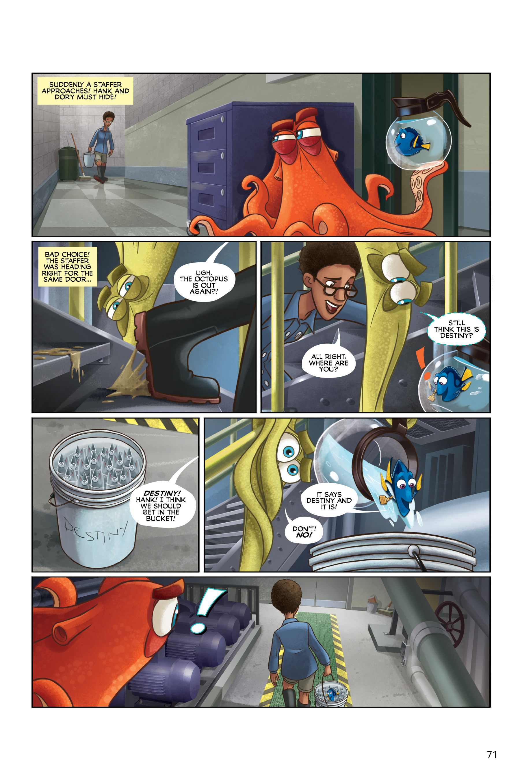 Finding Nemo and Finding Dory: The Story of the Movies in Comics (2020) issue 1 - Page 71