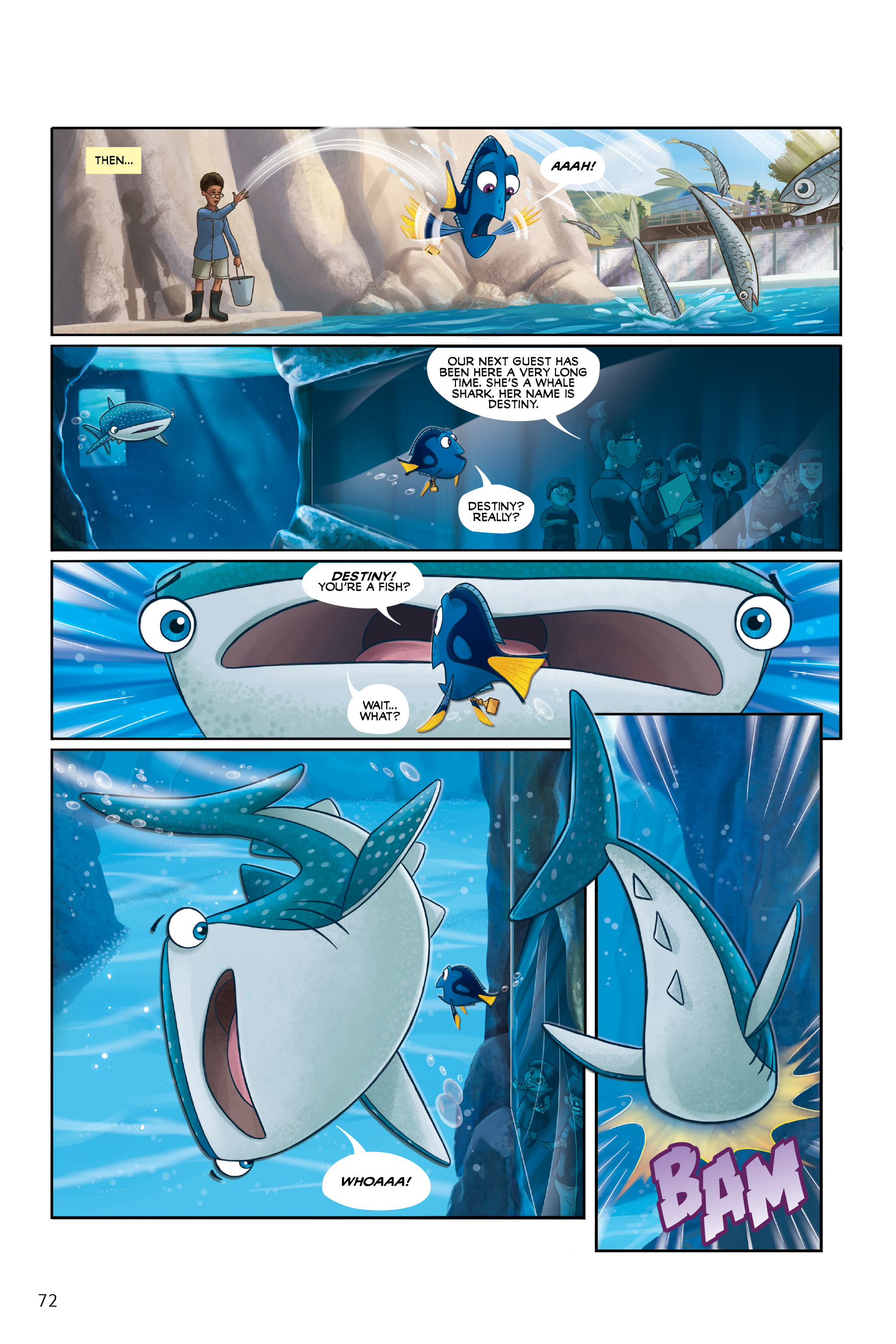 Finding Nemo and Finding Dory: The Story of the Movies in Comics (2020) issue 1 - Page 72