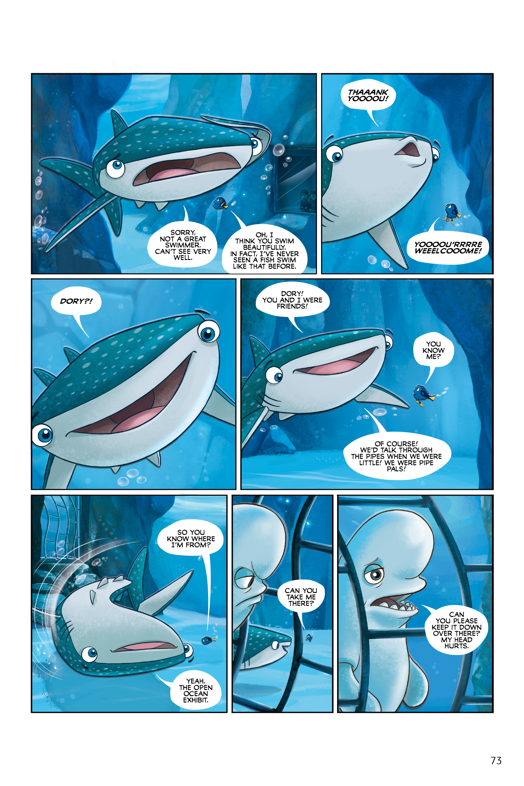 Finding Nemo and Finding Dory: The Story of the Movies in Comics (2020) issue 1 - Page 73