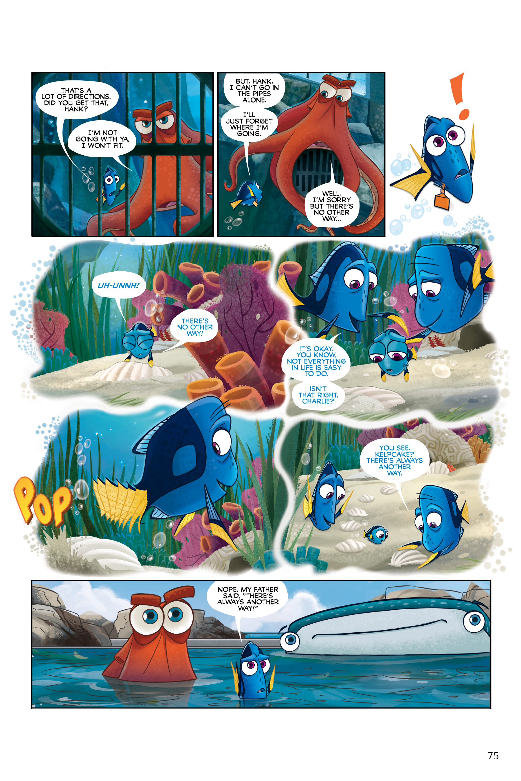 Finding Nemo and Finding Dory: The Story of the Movies in Comics (2020) issue 1 - Page 75