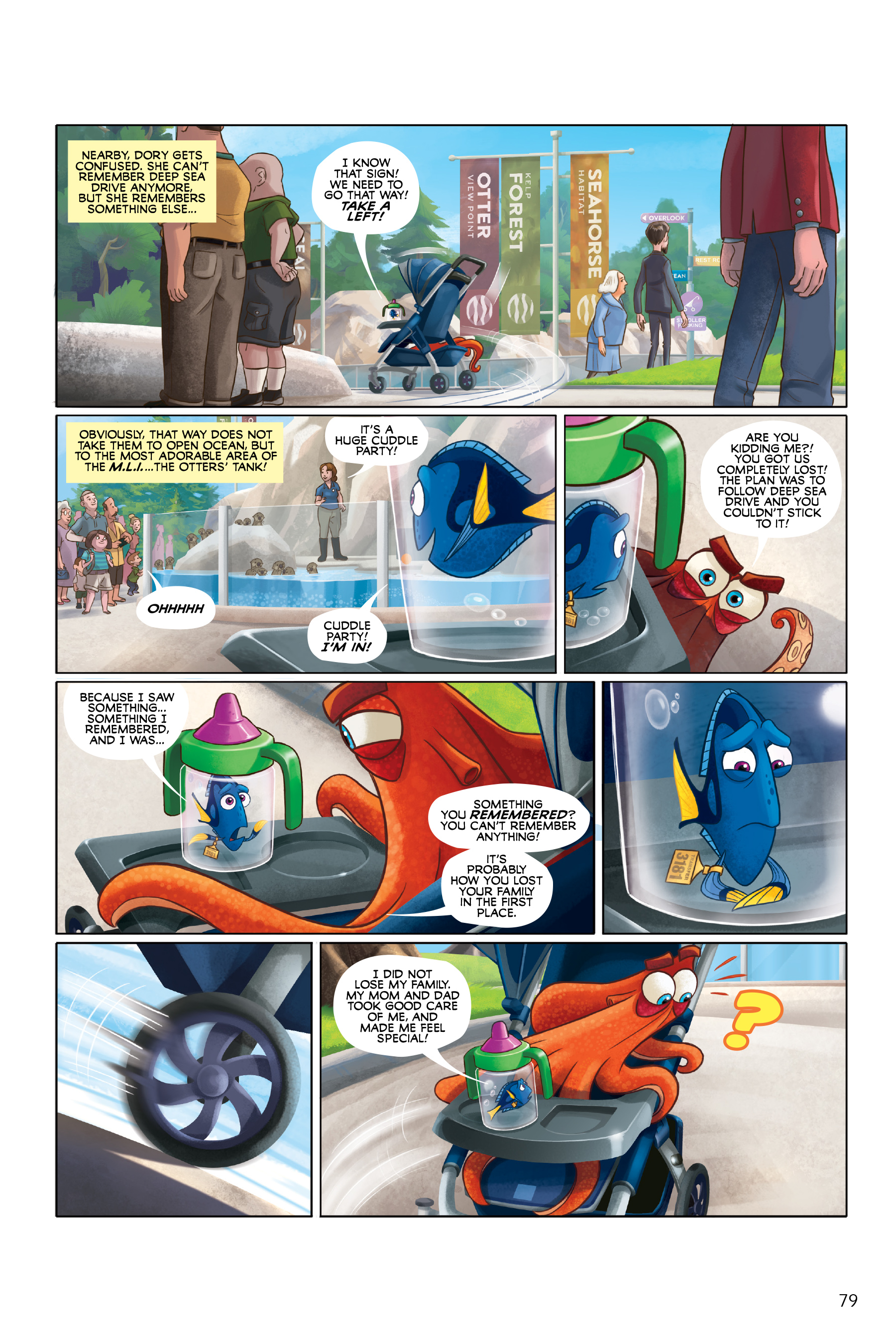 Finding Nemo and Finding Dory: The Story of the Movies in Comics (2020) issue 1 - Page 79