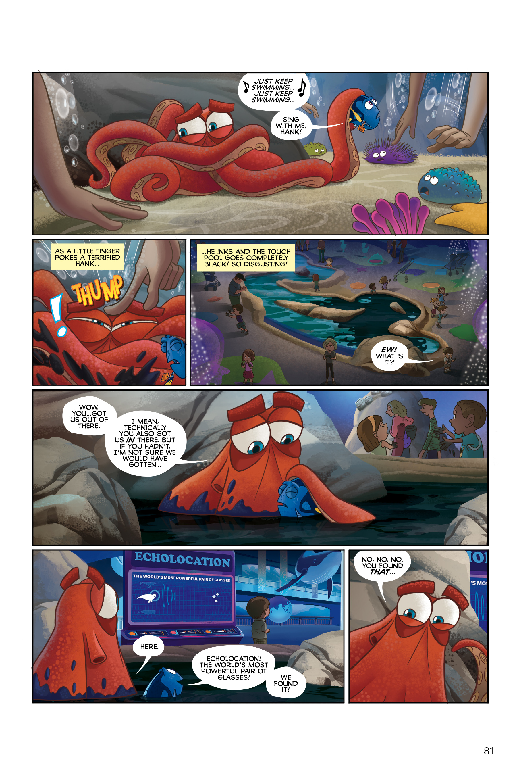 Finding Nemo and Finding Dory: The Story of the Movies in Comics (2020) issue 1 - Page 81