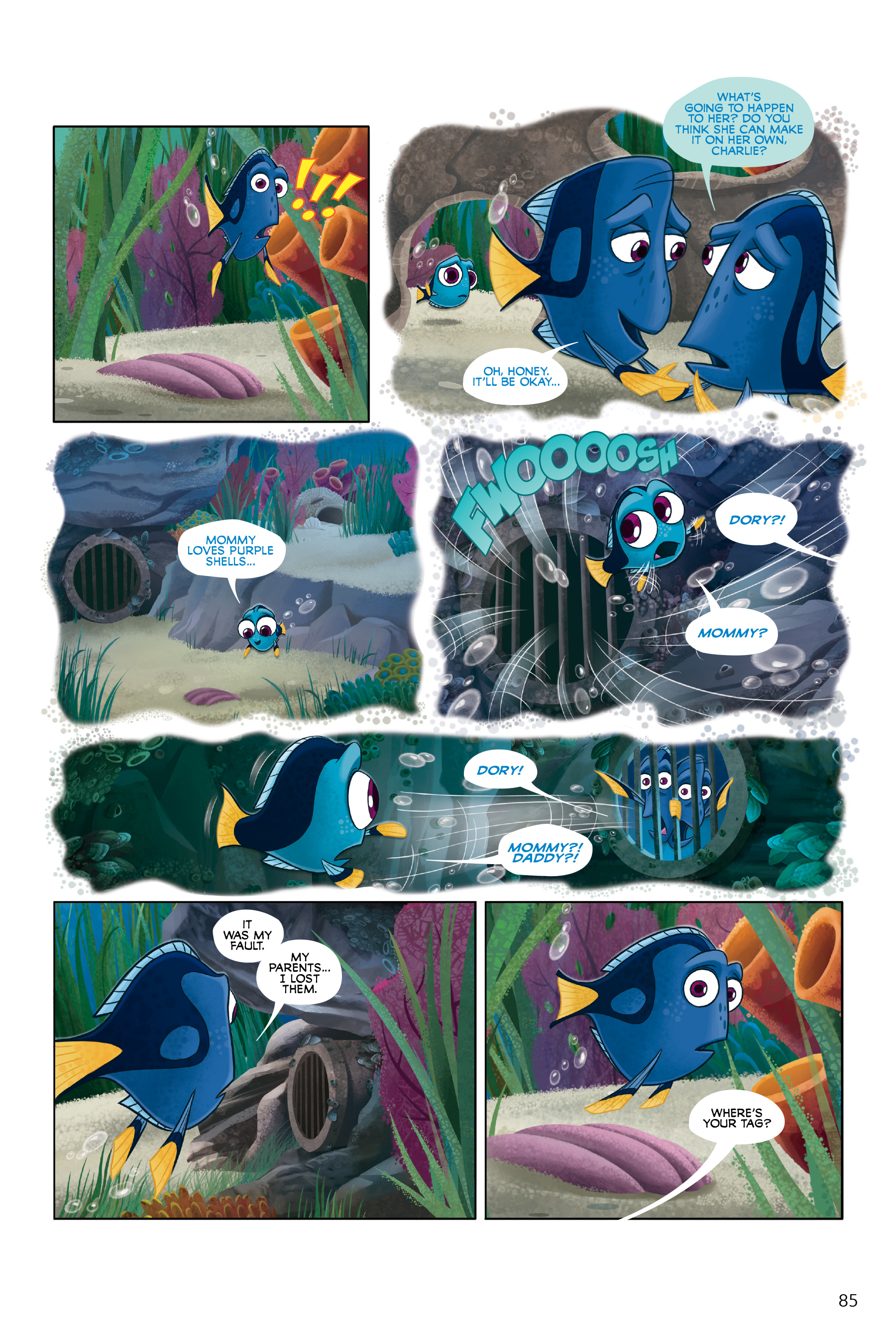 Finding Nemo and Finding Dory: The Story of the Movies in Comics (2020) issue 1 - Page 85