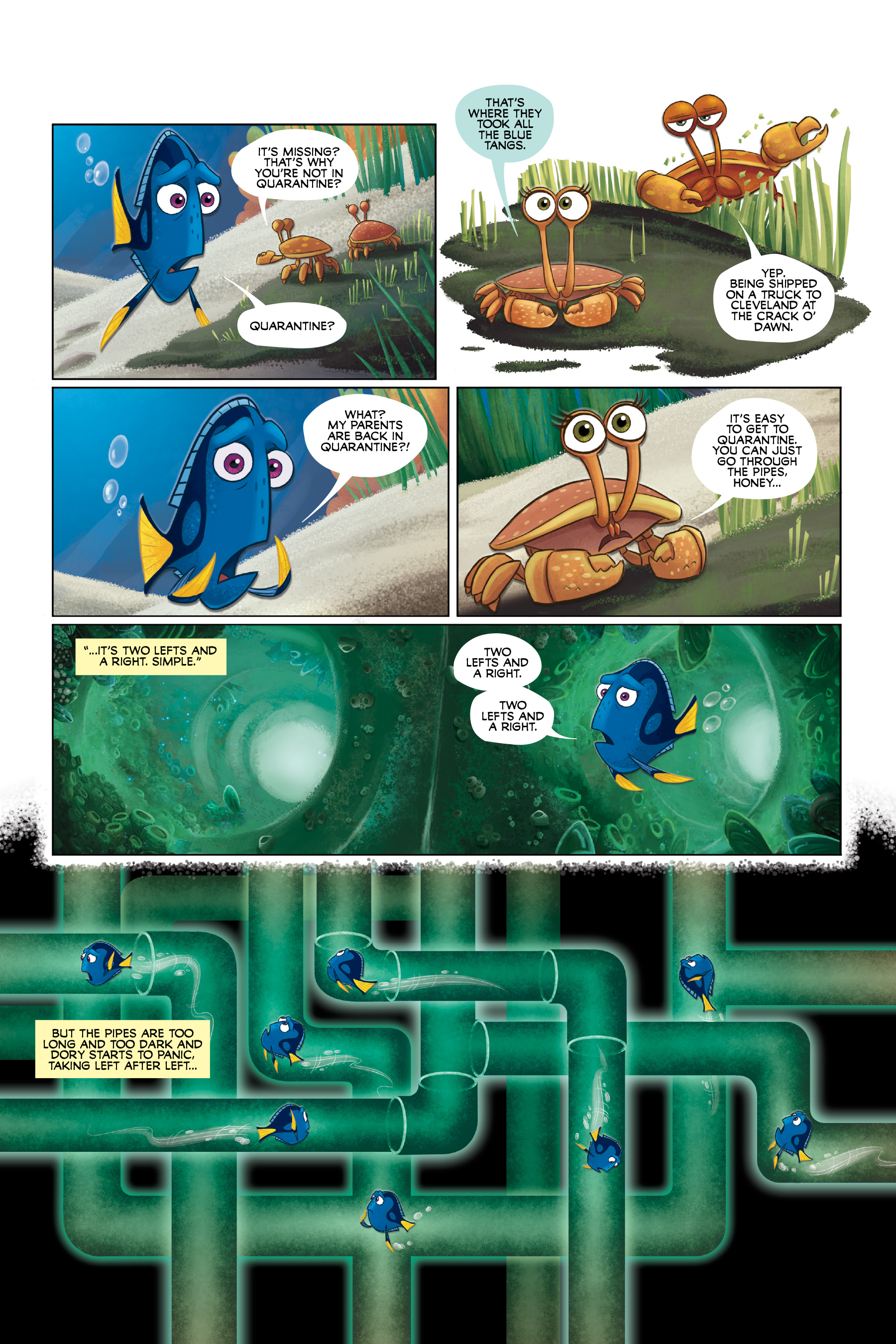 Finding Nemo and Finding Dory: The Story of the Movies in Comics (2020) issue 1 - Page 86