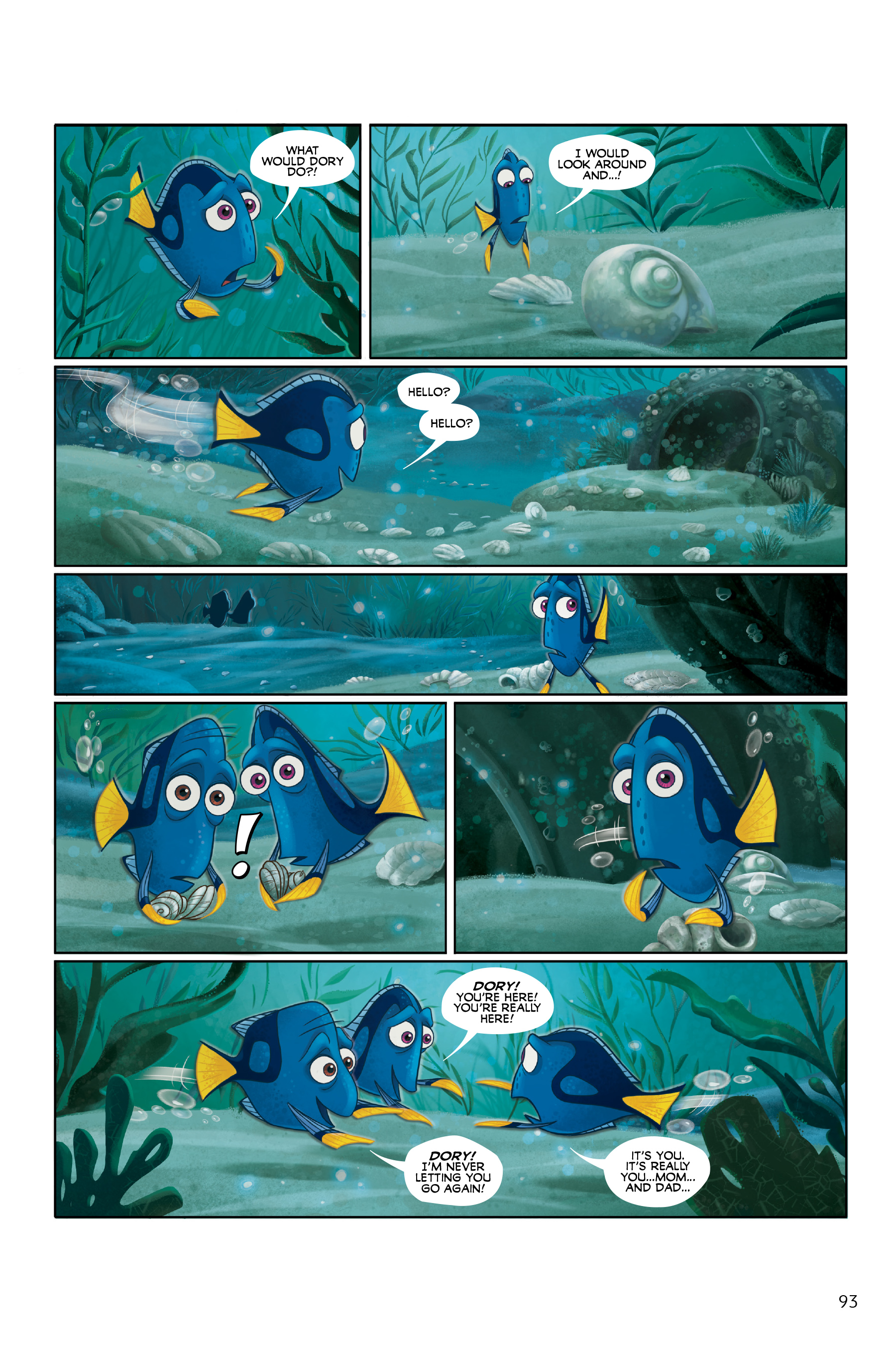 Finding Nemo and Finding Dory: The Story of the Movies in Comics (2020) issue 1 - Page 93