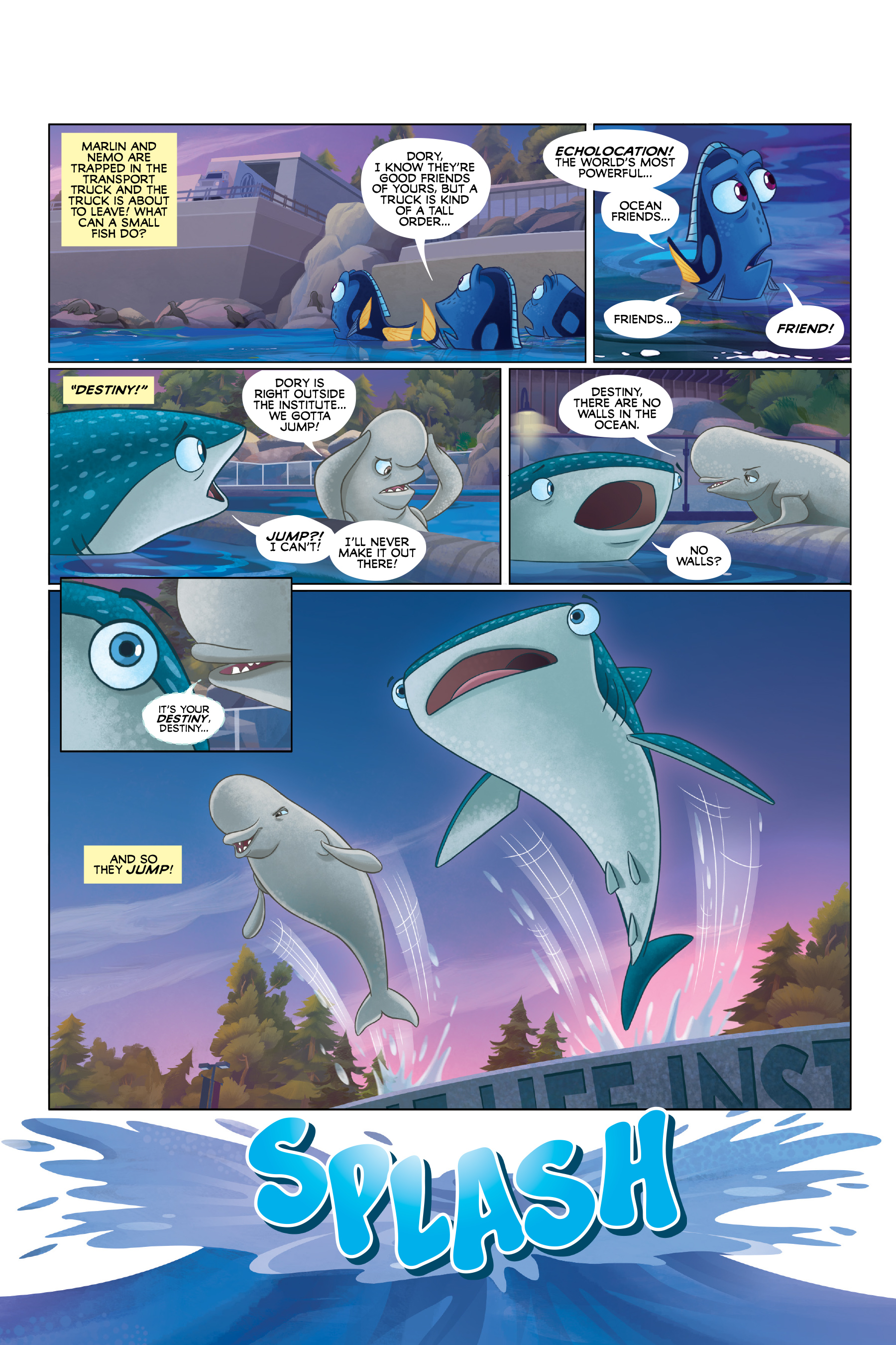 Finding Nemo and Finding Dory: The Story of the Movies in Comics (2020) issue 1 - Page 95