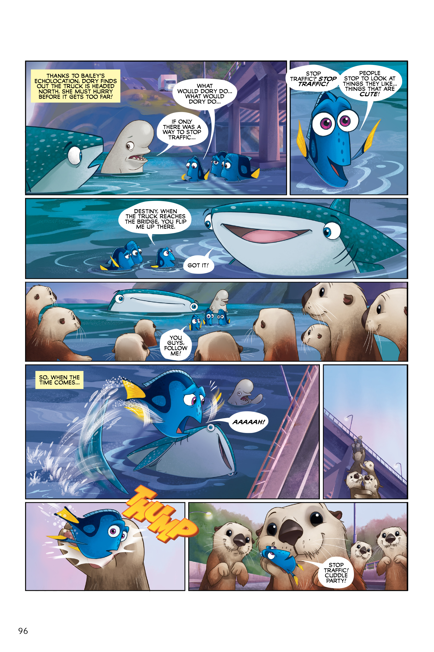 Finding Nemo and Finding Dory: The Story of the Movies in Comics (2020) issue 1 - Page 96