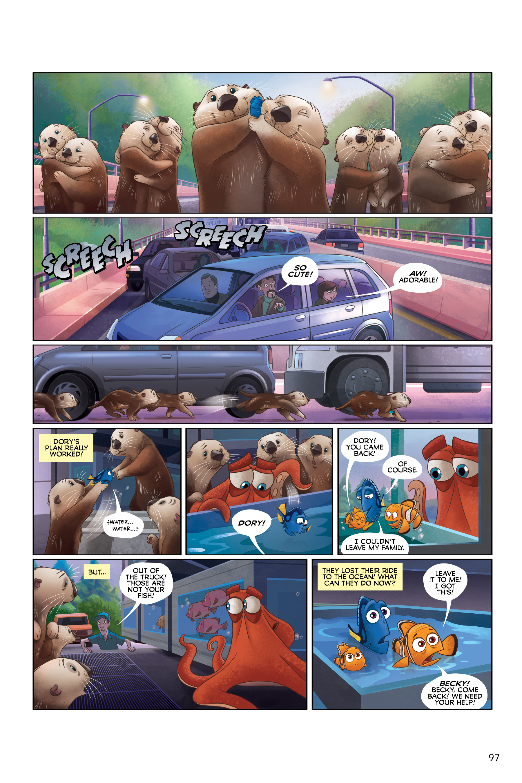 Finding Nemo and Finding Dory: The Story of the Movies in Comics (2020) issue 1 - Page 97