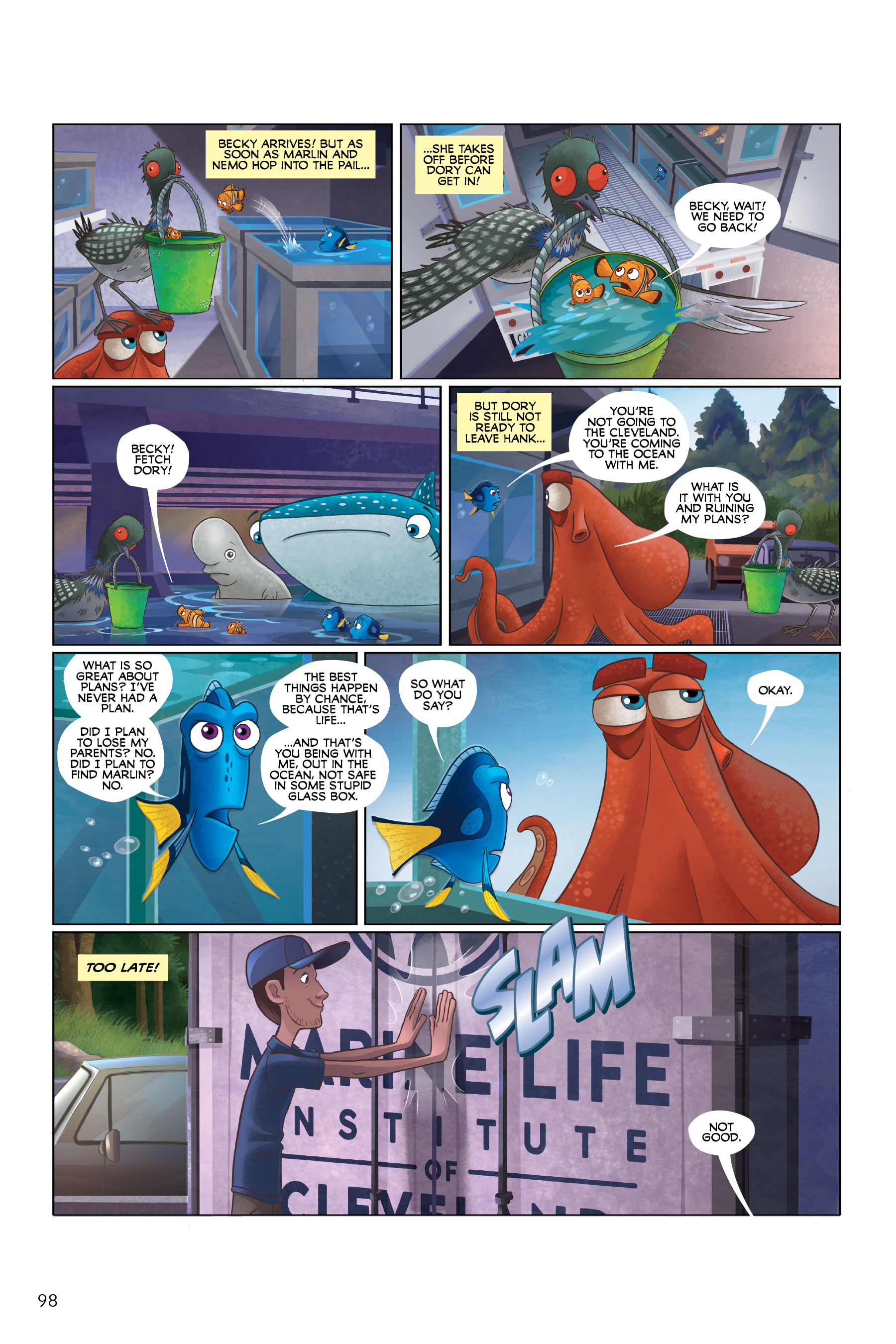 Finding Nemo and Finding Dory: The Story of the Movies in Comics (2020) issue 1 - Page 98