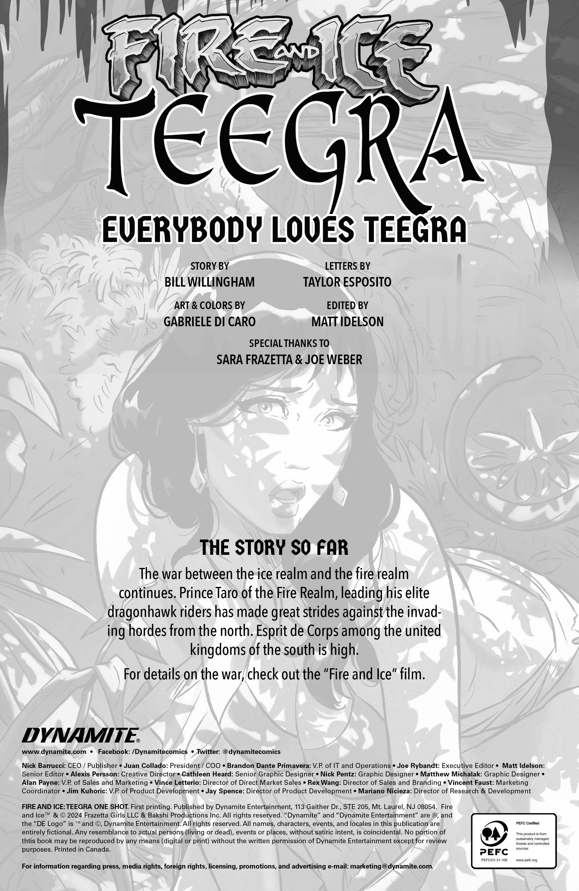 Fire and Ice: Teegra (2024-) issue 1 - Page 3