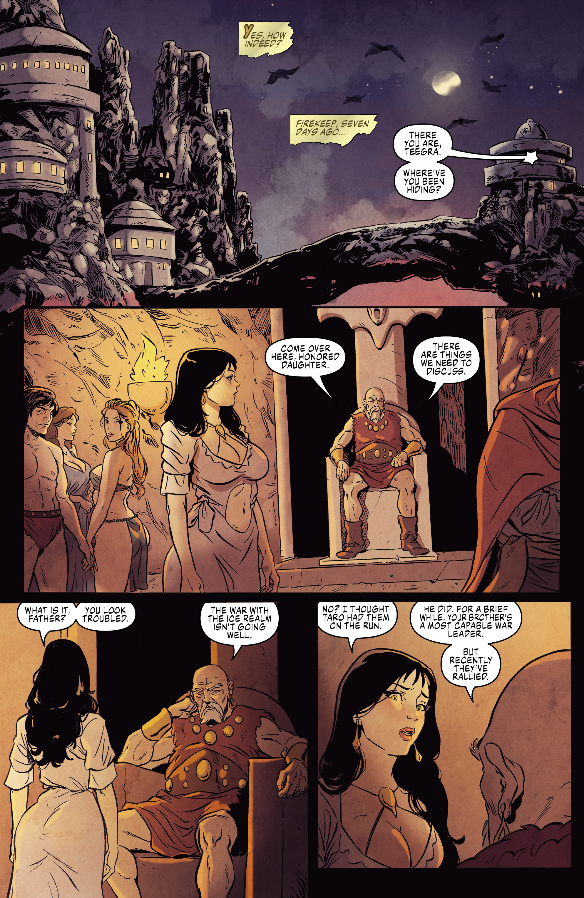 Fire and Ice: Teegra (2024-) issue 1 - Page 7