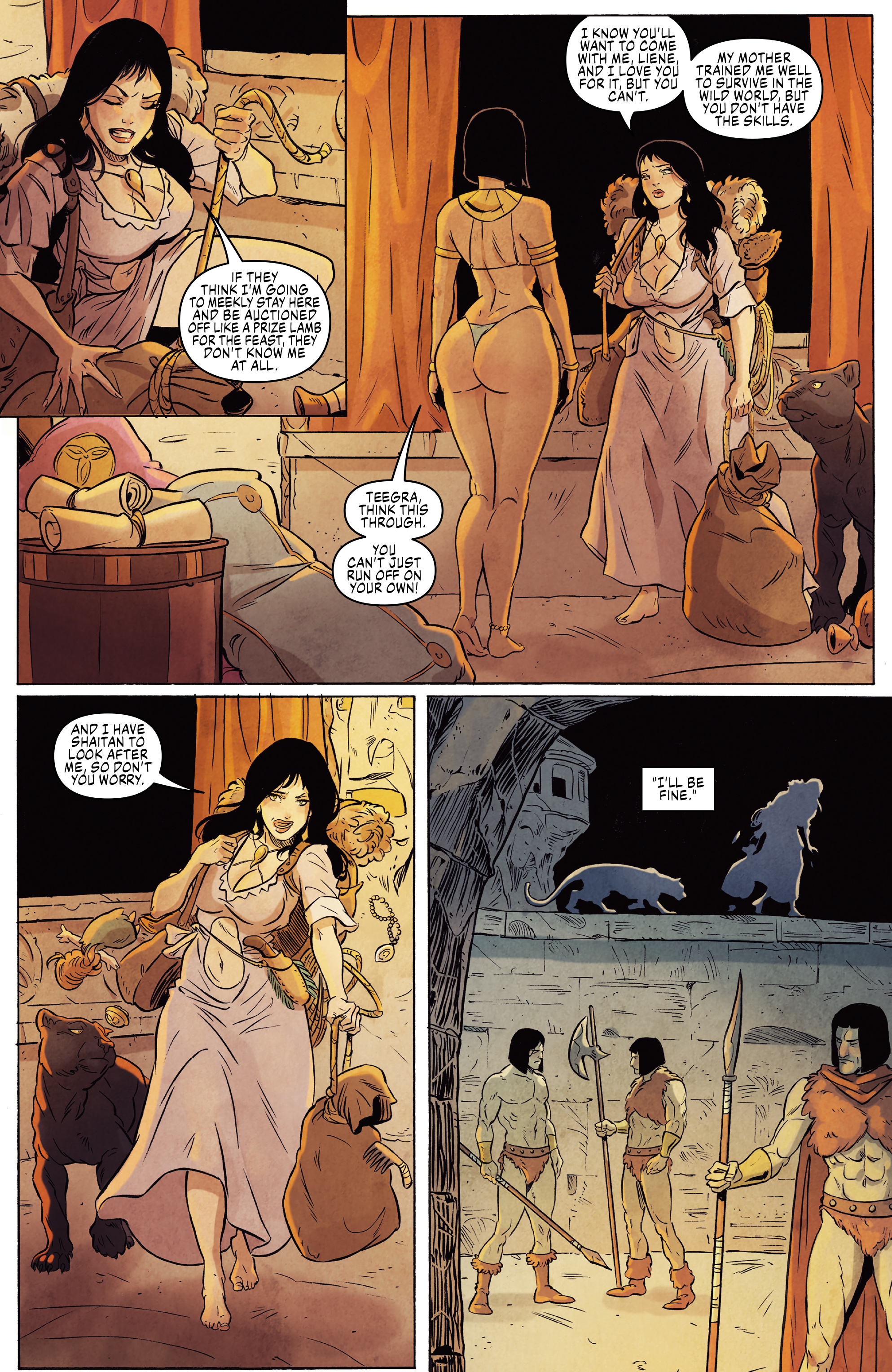 Fire and Ice: Teegra (2024-) issue 1 - Page 13