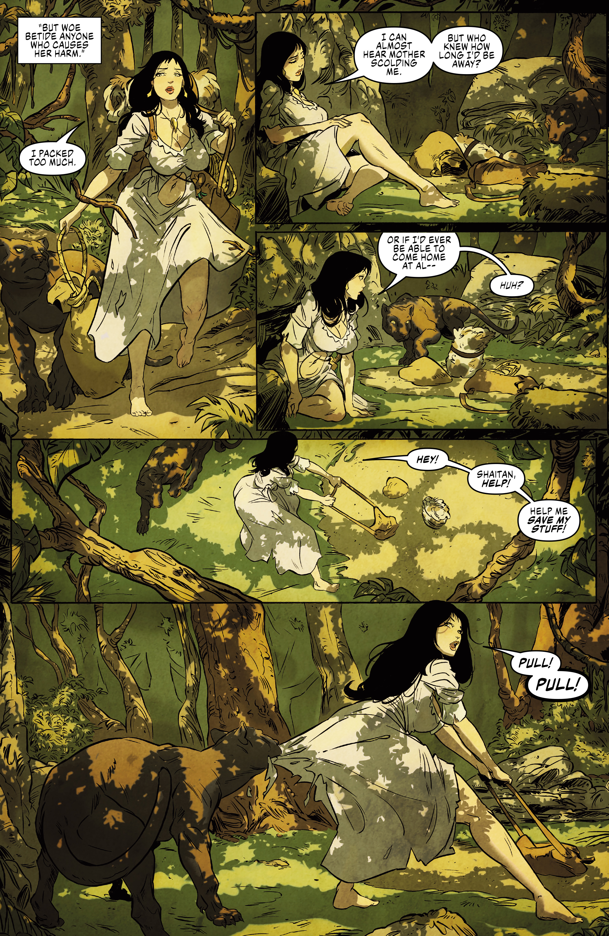 Fire and Ice: Teegra (2024-) issue 1 - Page 15