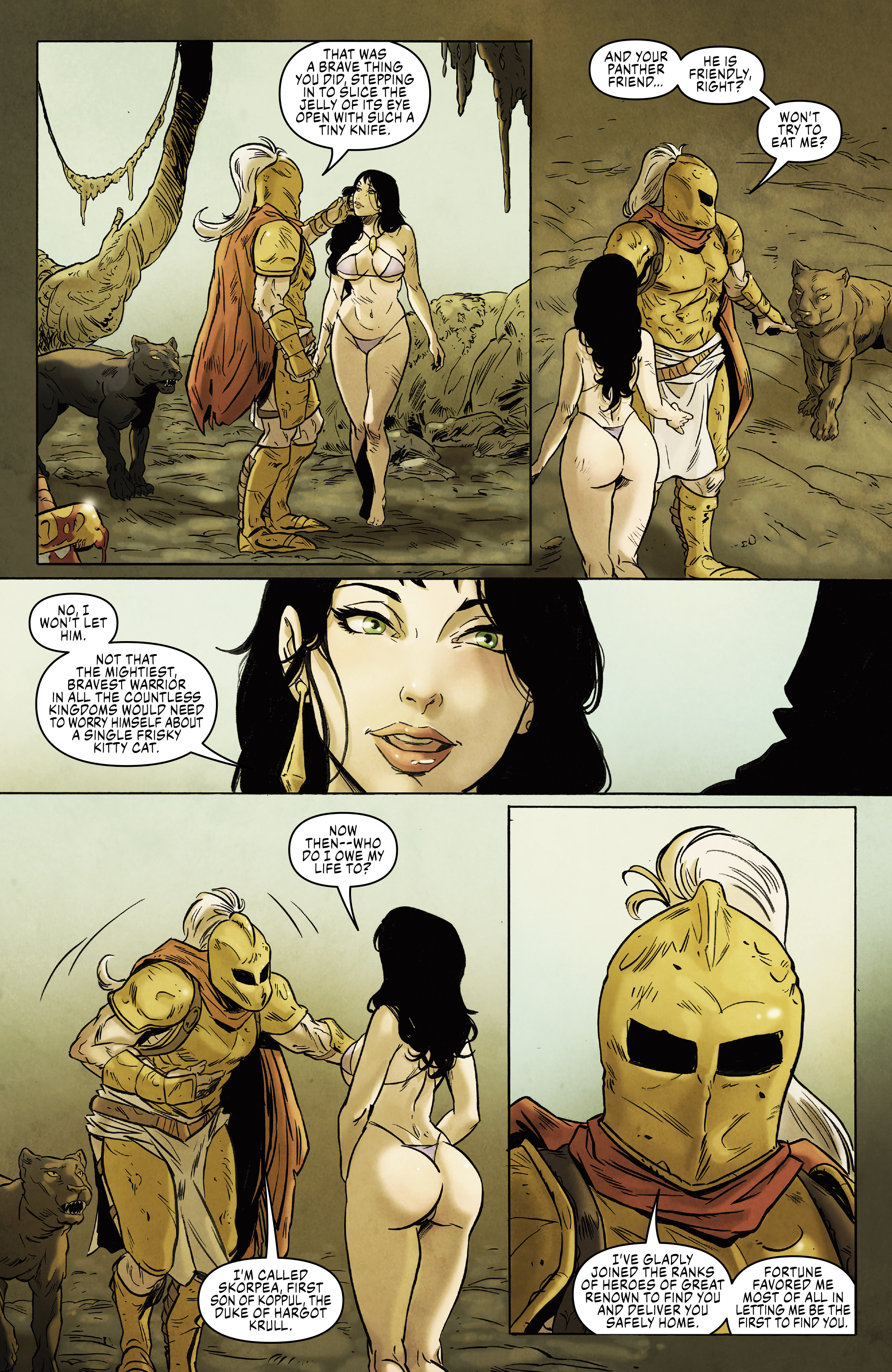 Fire and Ice: Teegra (2024-) issue 1 - Page 26