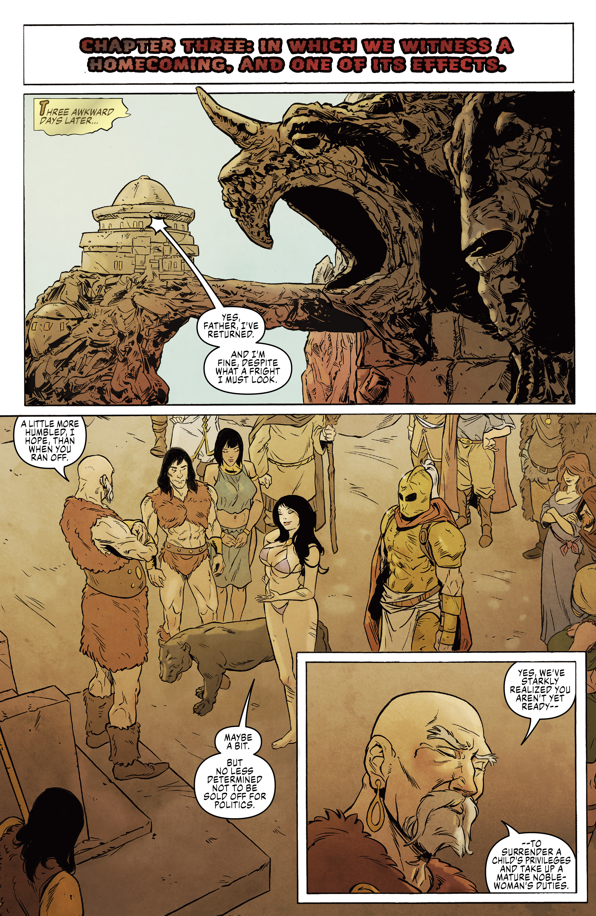 Fire and Ice: Teegra (2024-) issue 1 - Page 28