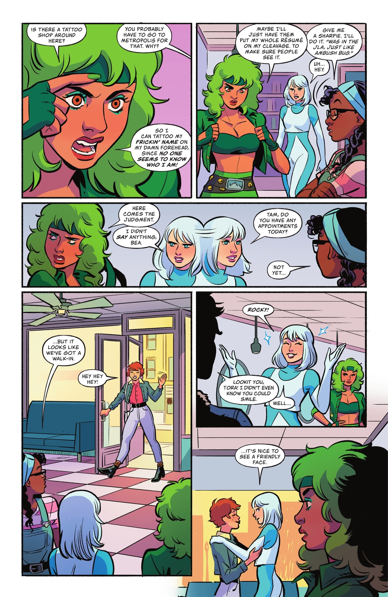 Fire and Ice: Welcome to Smallville (2023-) issue 2 - Page 8