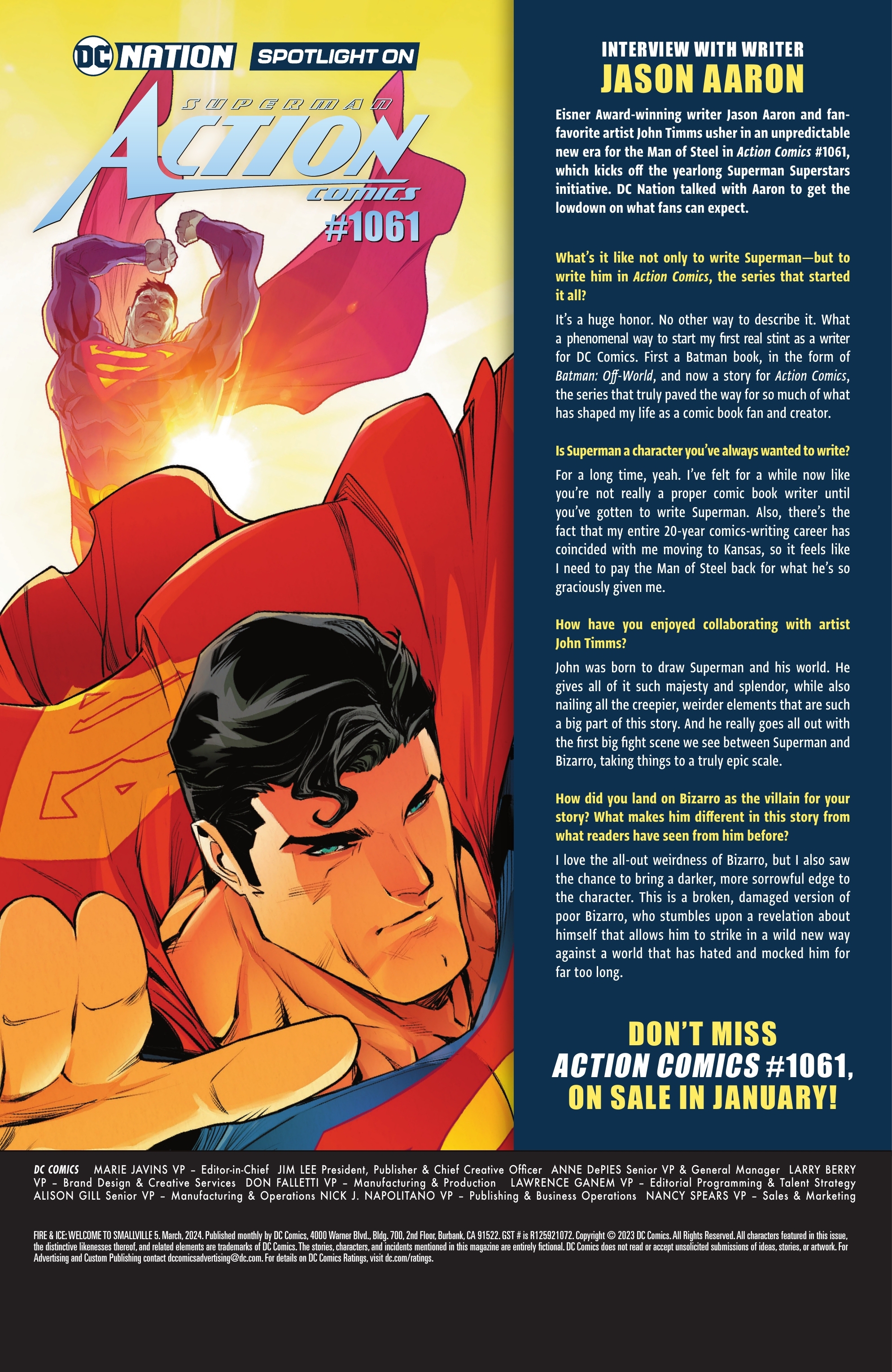 Fire and Ice: Welcome to Smallville (2023-) issue 5 - Page 29