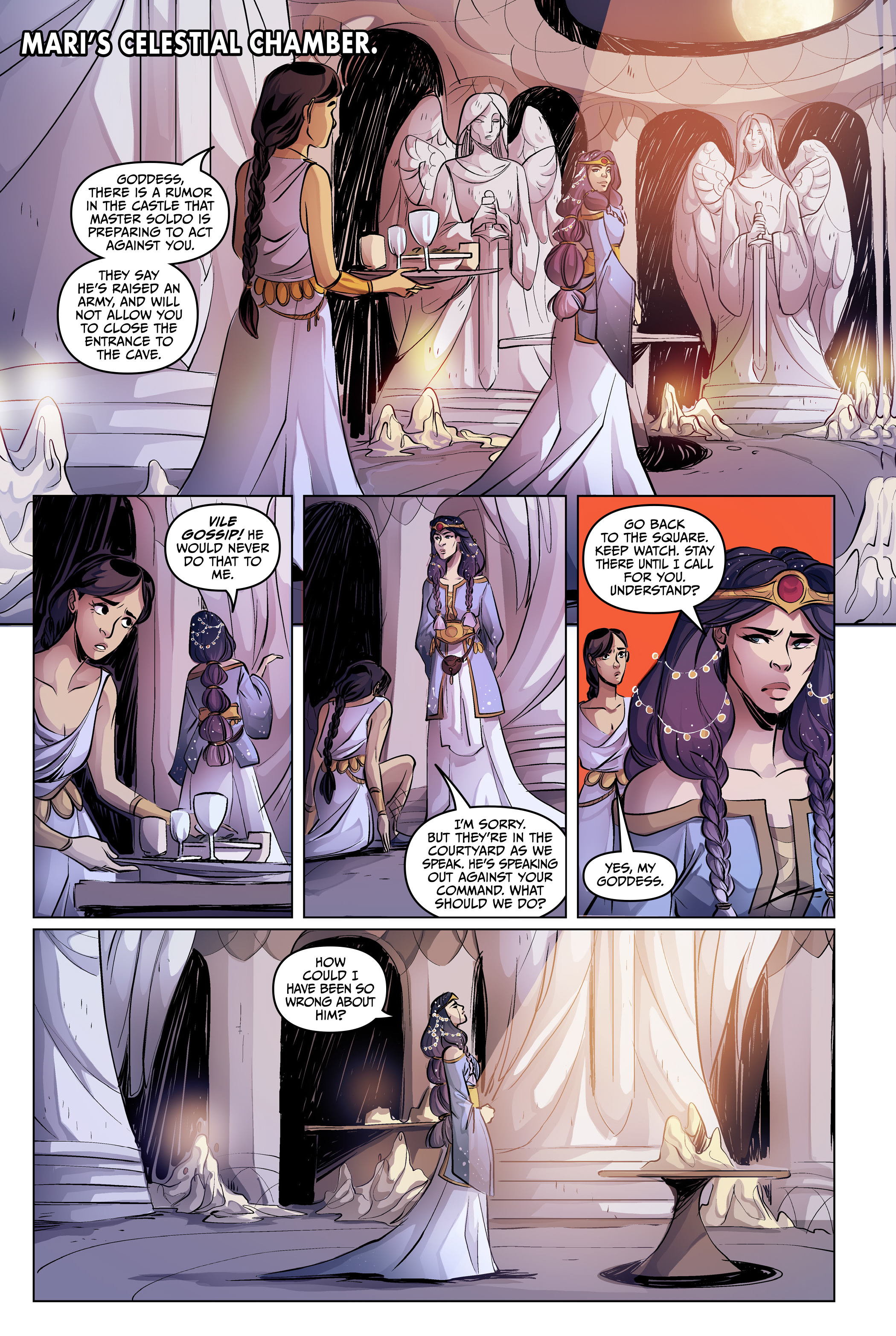 Firebrand: The Initiation of Natali Presano (2019) issue Vol. 1 - Page 122