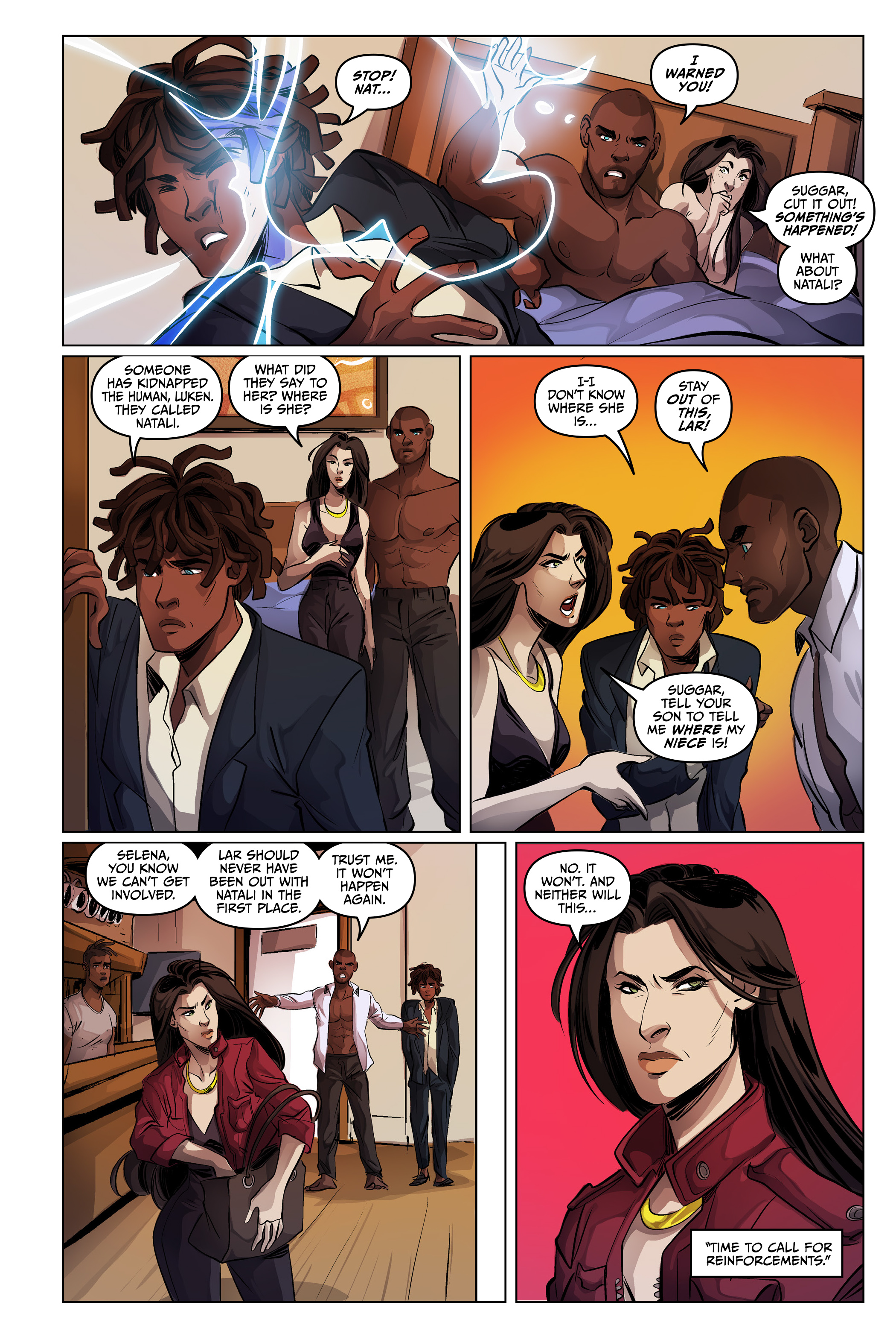 Firebrand: The Initiation of Natali Presano (2019) issue Vol. 1 - Page 139