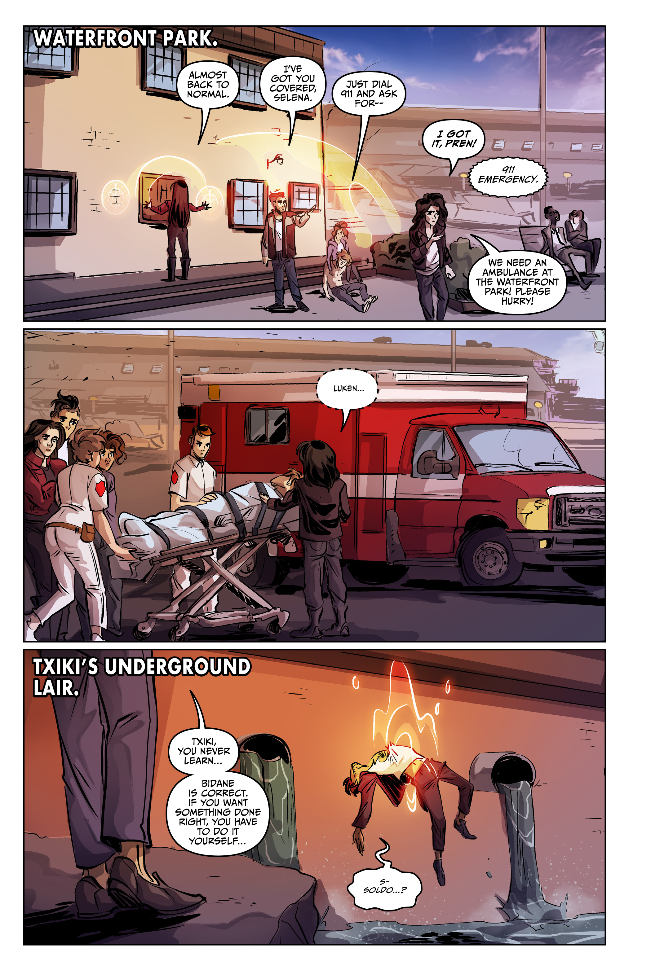 Firebrand: The Initiation of Natali Presano (2019) issue Vol. 1 - Page 158