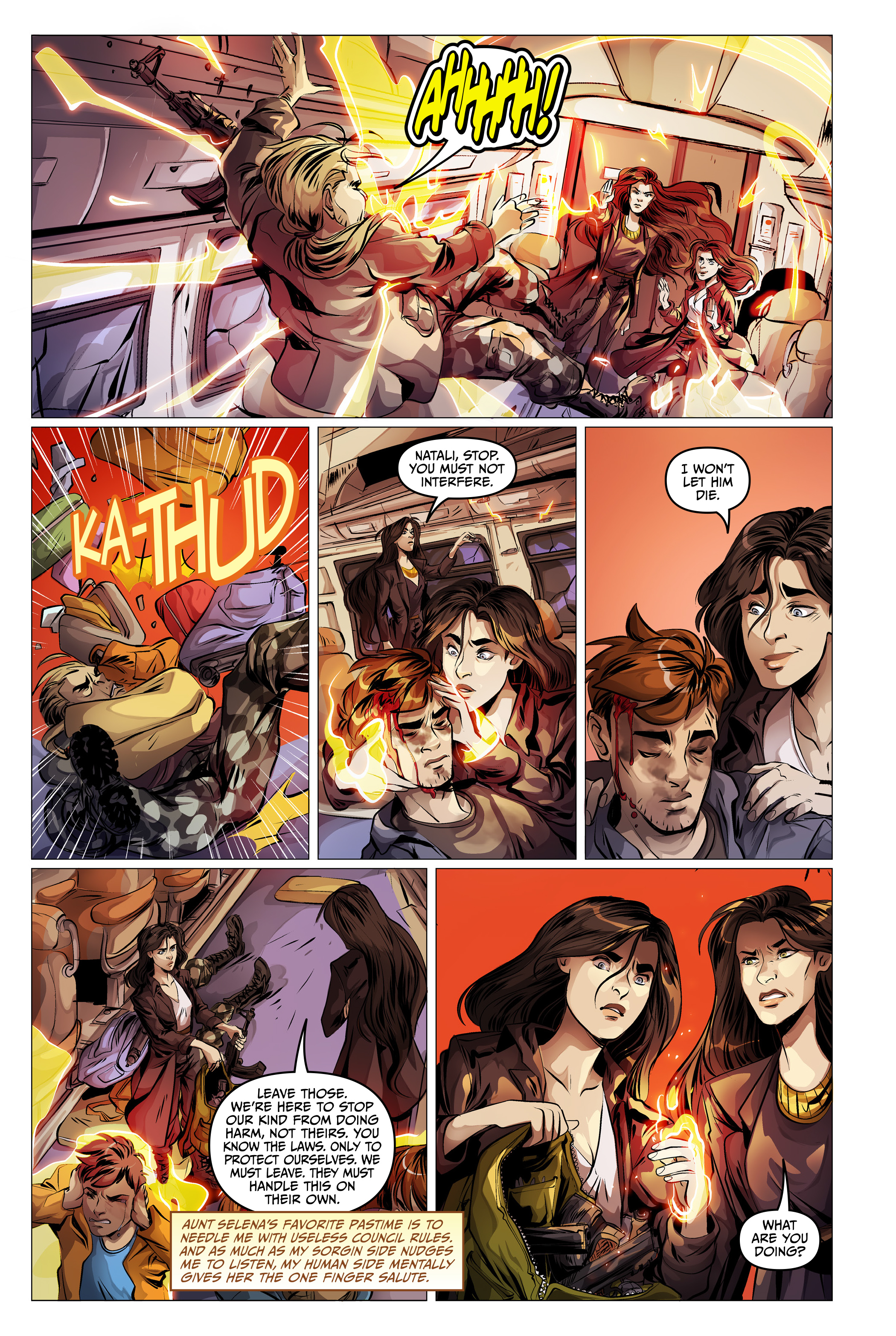 Firebrand: The Initiation of Natali Presano (2019) issue Vol. 1 - Page 28