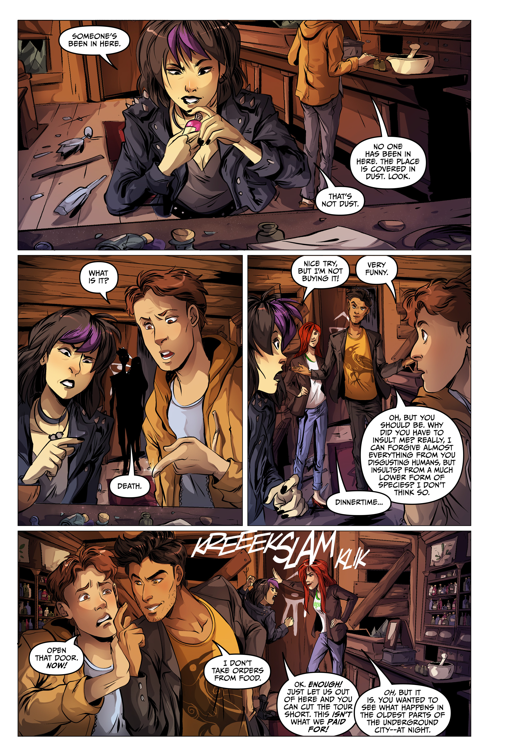 Firebrand: The Initiation of Natali Presano (2019) issue Vol. 1 - Page 32