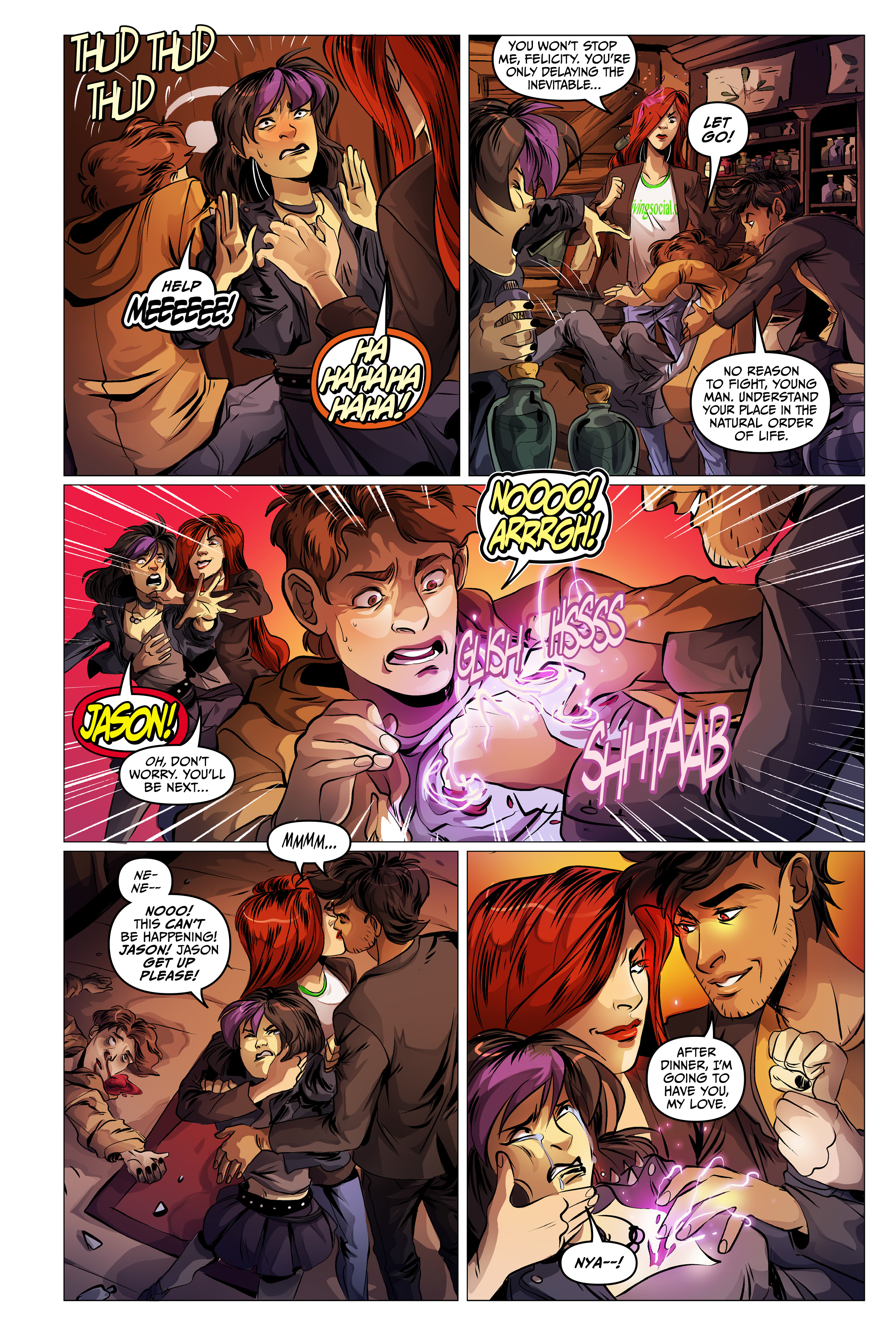 Firebrand: The Initiation of Natali Presano (2019) issue Vol. 1 - Page 33