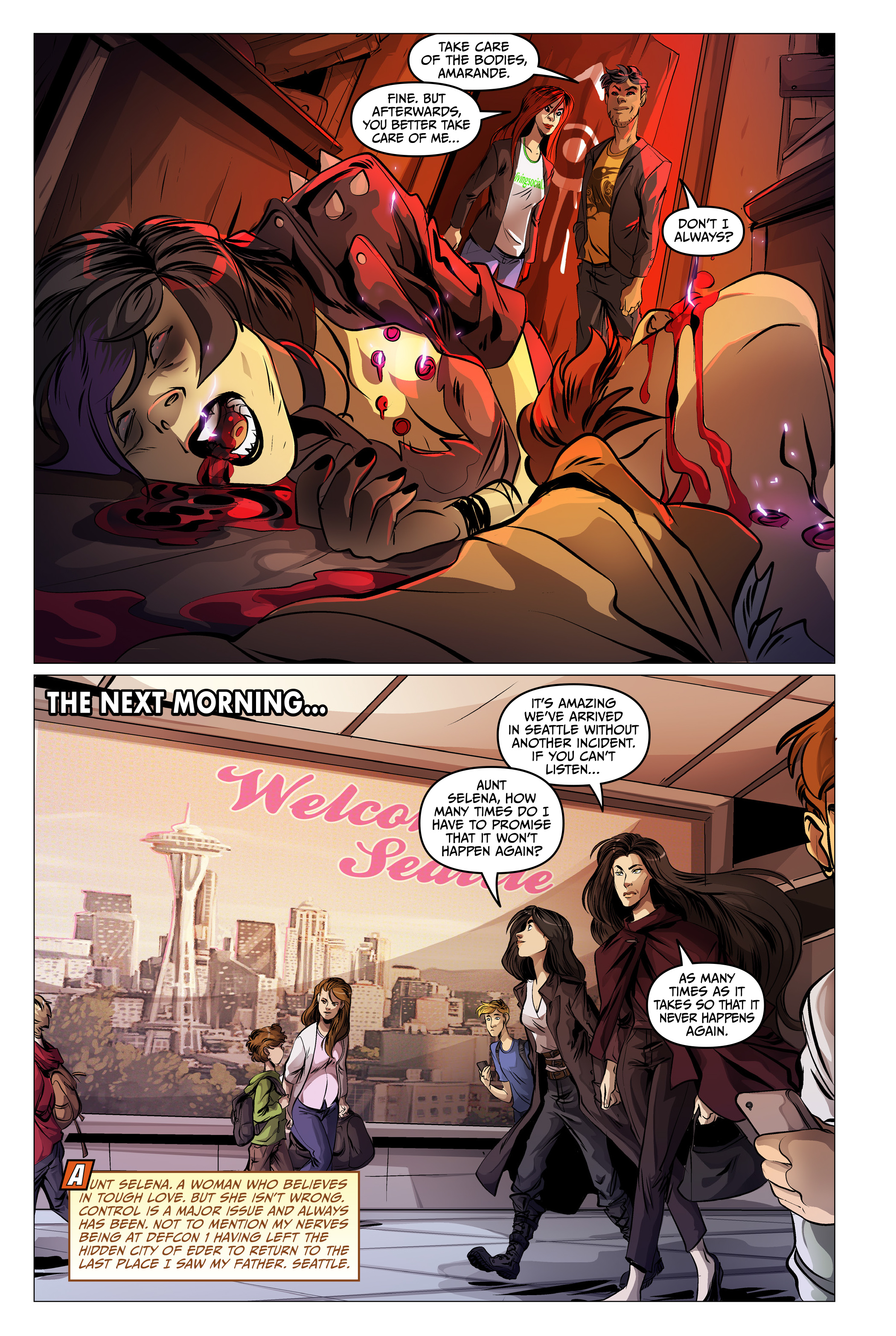 Firebrand: The Initiation of Natali Presano (2019) issue Vol. 1 - Page 34