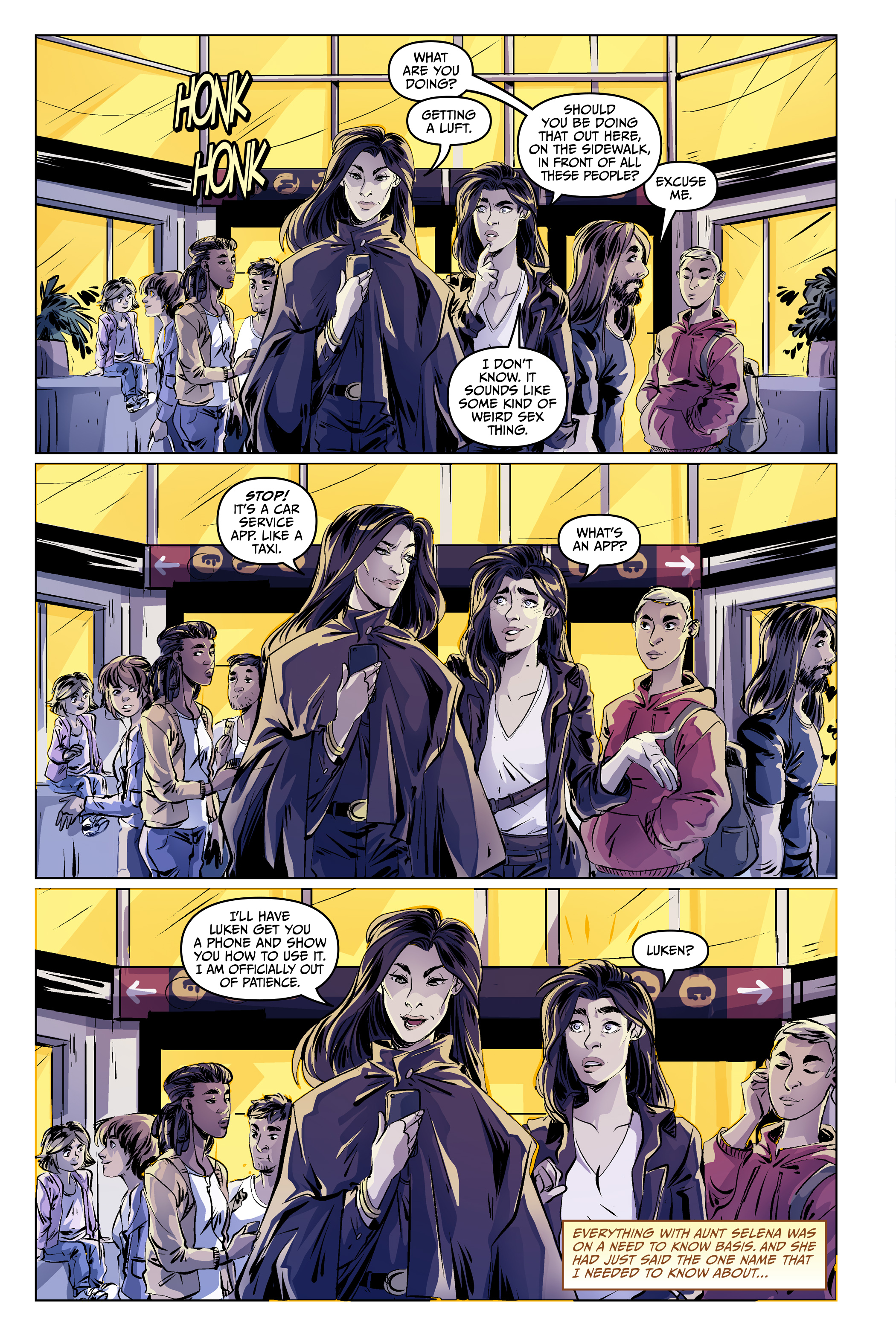 Firebrand: The Initiation of Natali Presano (2019) issue Vol. 1 - Page 36