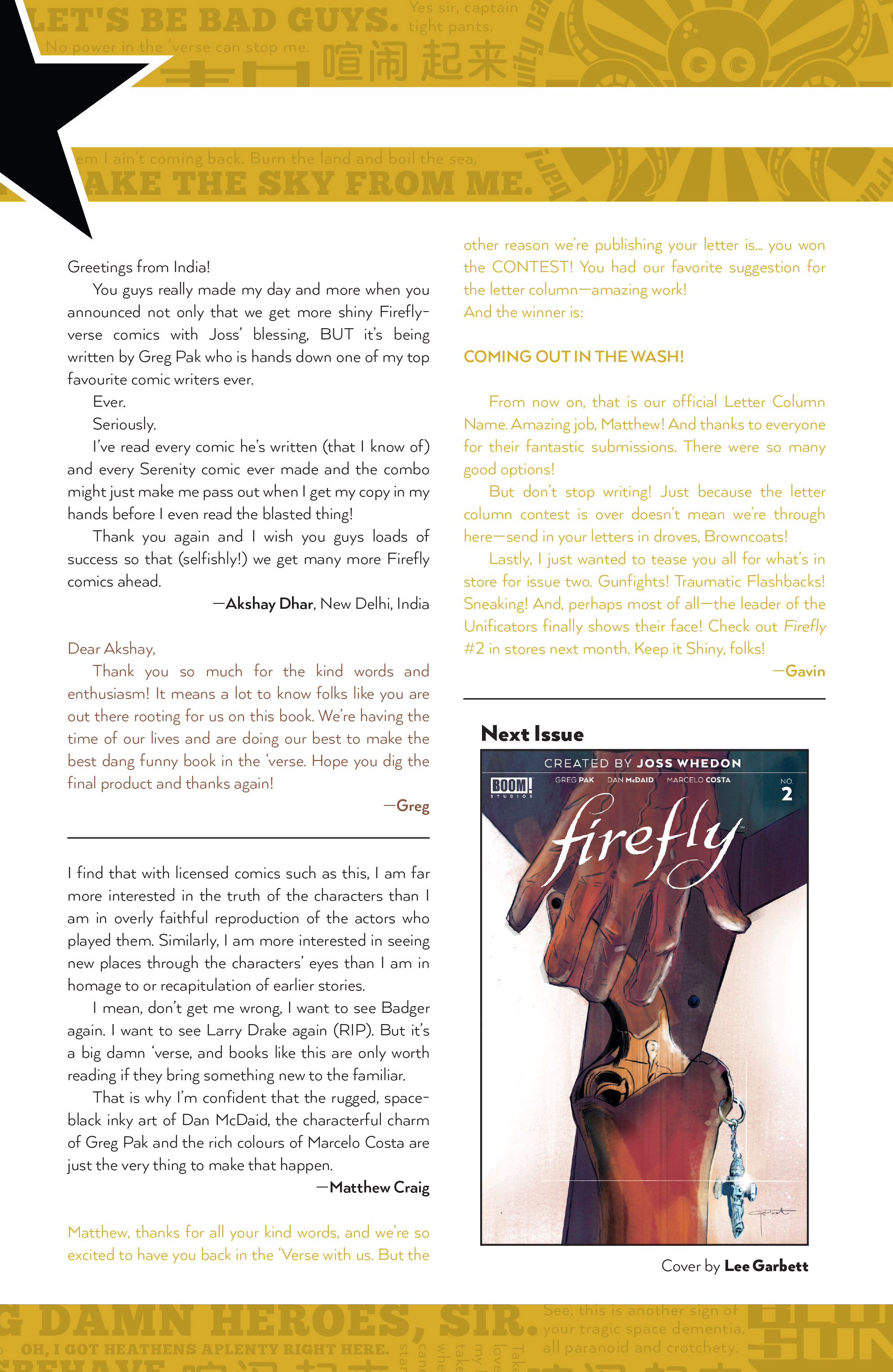 Firefly (2018-) issue 1 - Page 27