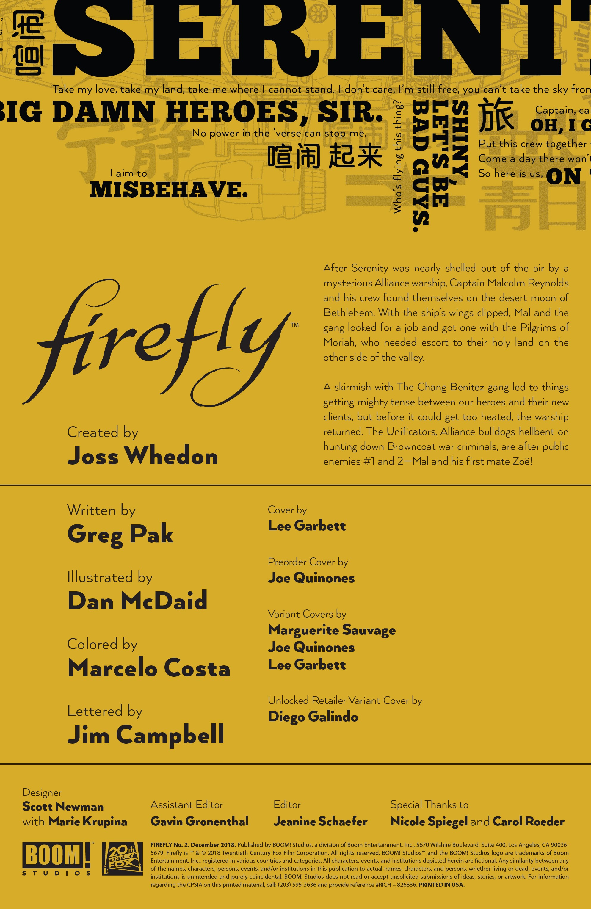 Firefly (2018-): Chapter 2 - Page 2
