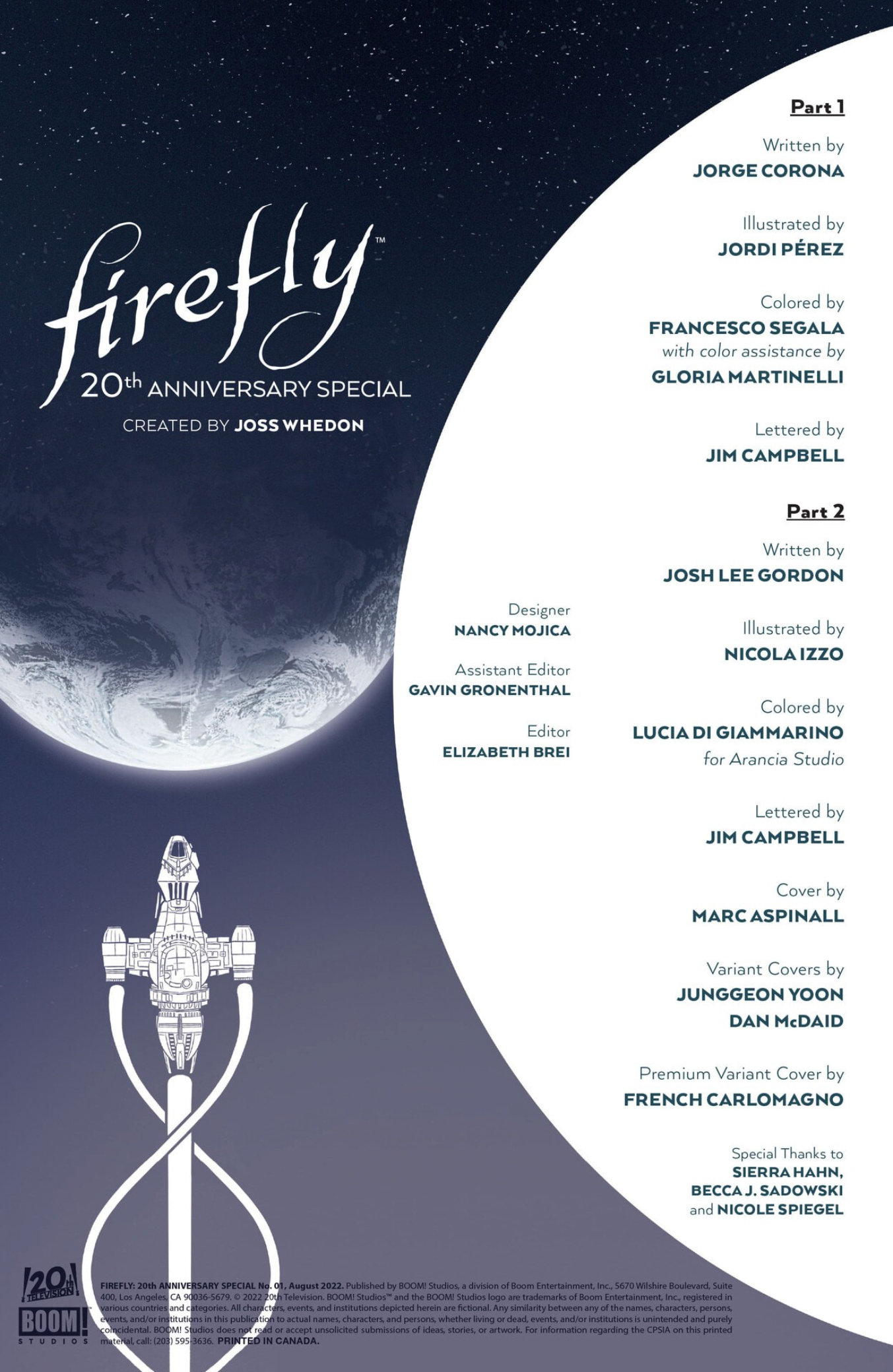 Firefly 20th Anniversary Special (2022): Chapter 1 - Page 2