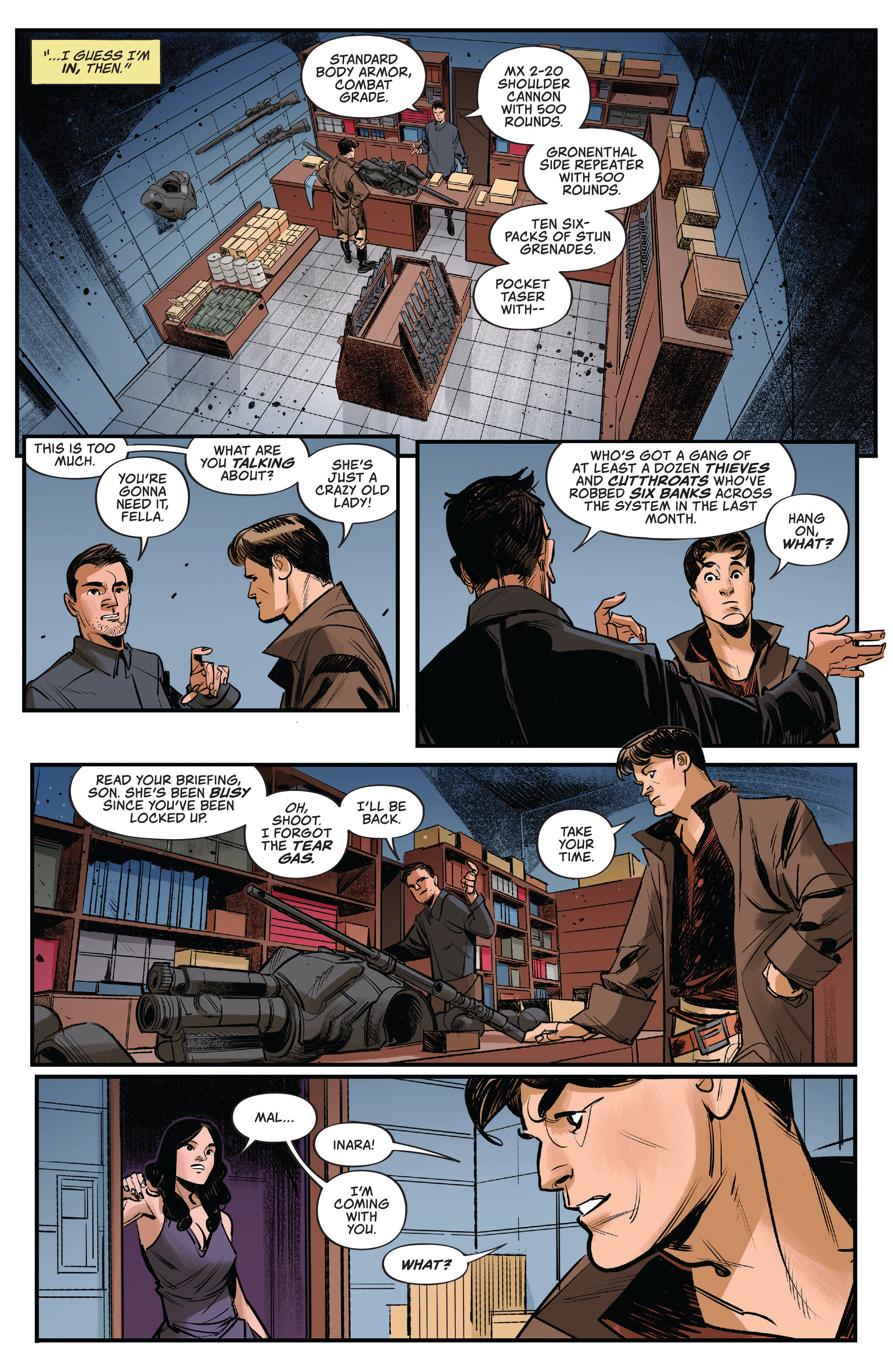 Firefly: The Outlaw Ma Reynolds (2020-) issue 1 - Page 7