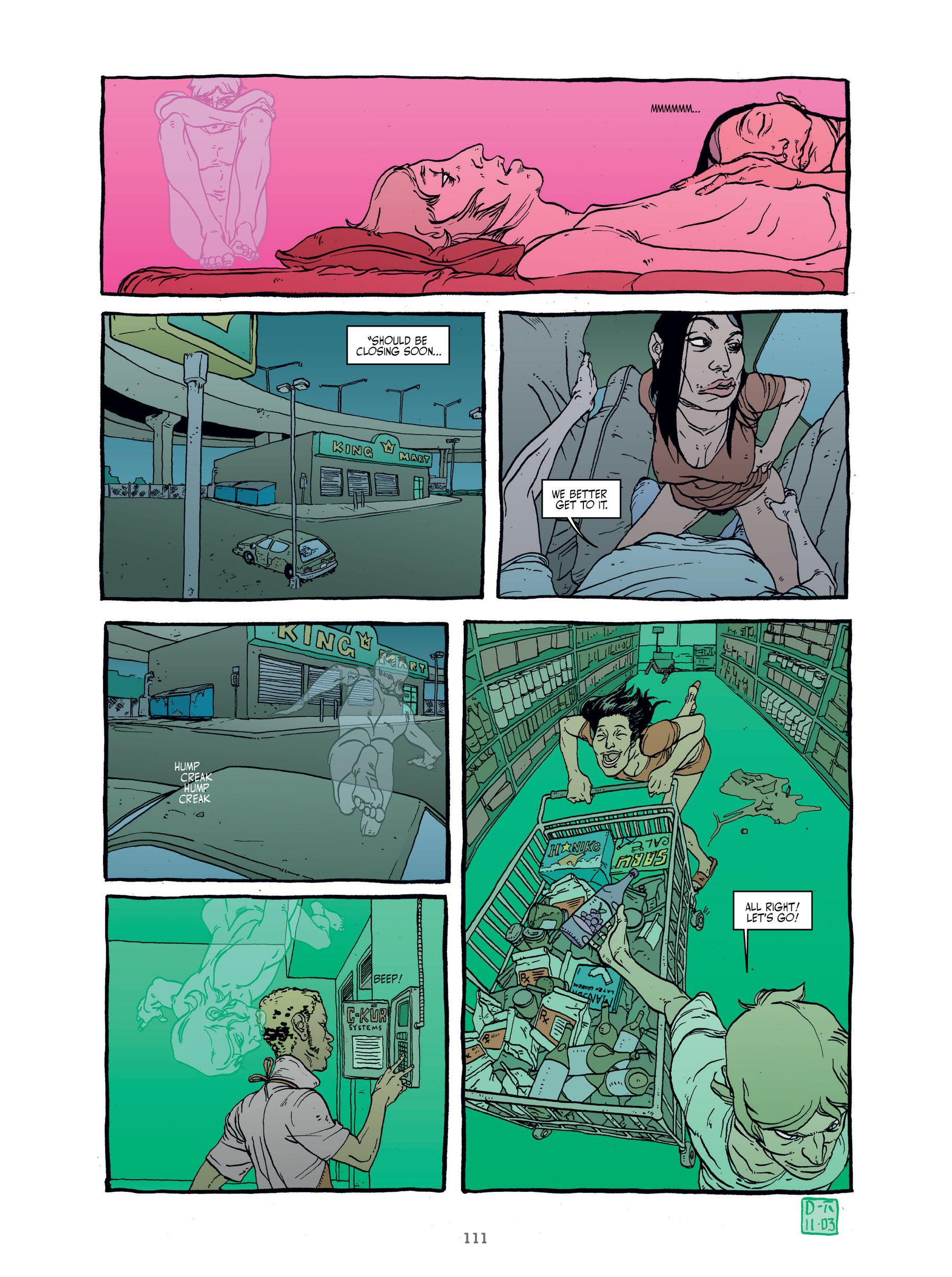 First Degree: A Crime Anthology (2021) issue 1 - Page 112