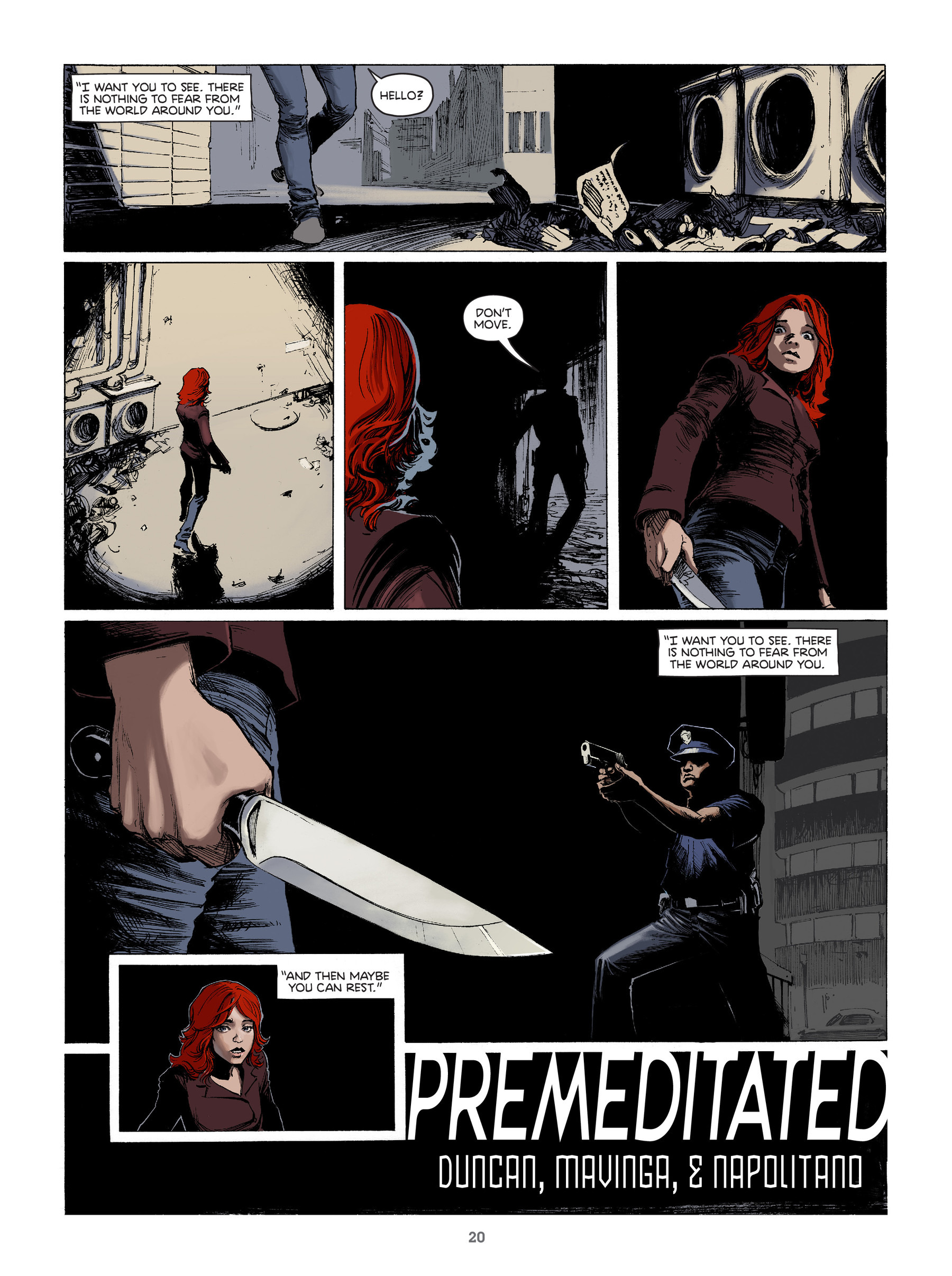 First Degree: A Crime Anthology (2021) issue 1 - Page 21