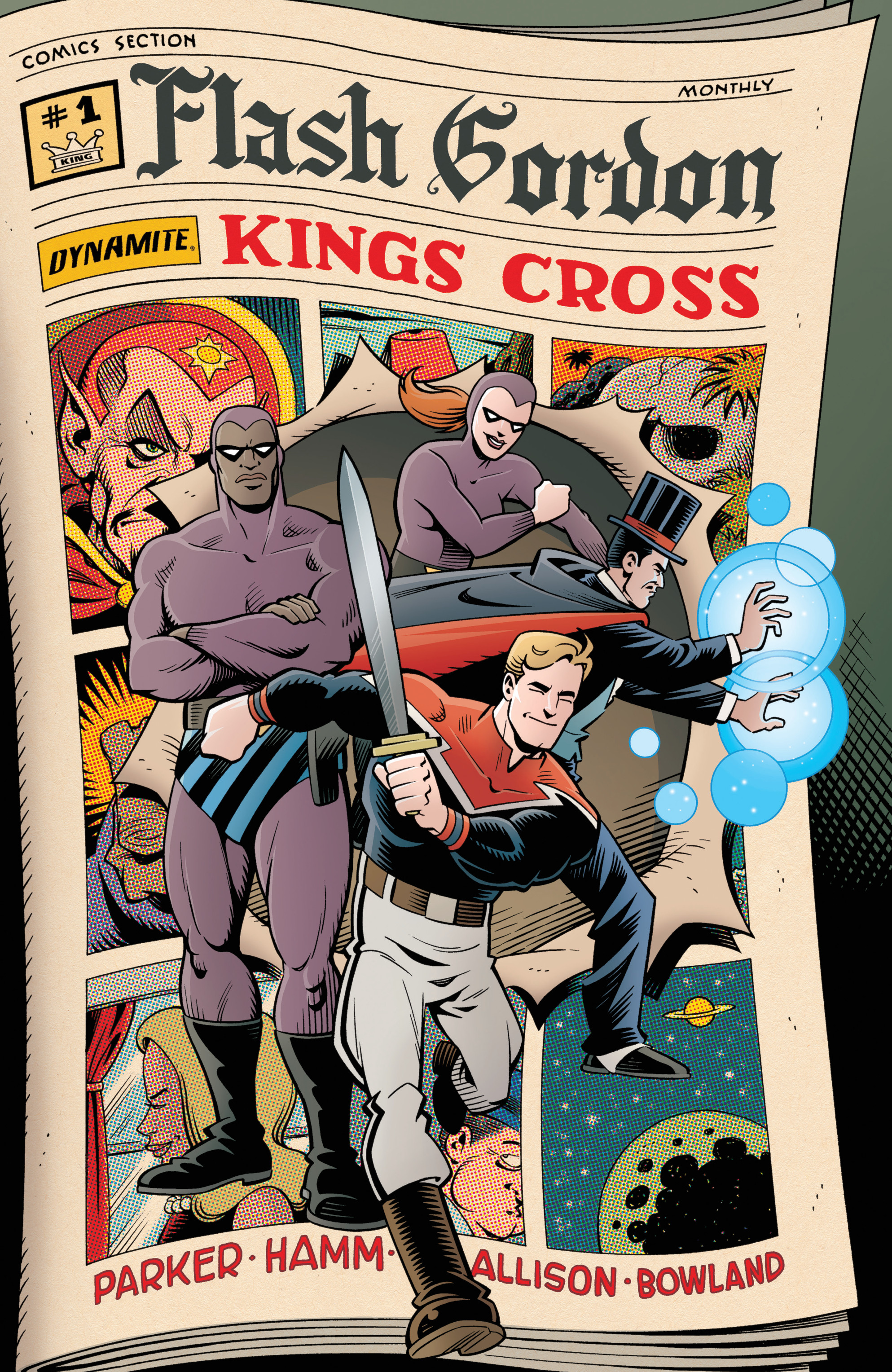 Flash Gordon: Kings Cross (2016-): Chapter 1 - Page 1