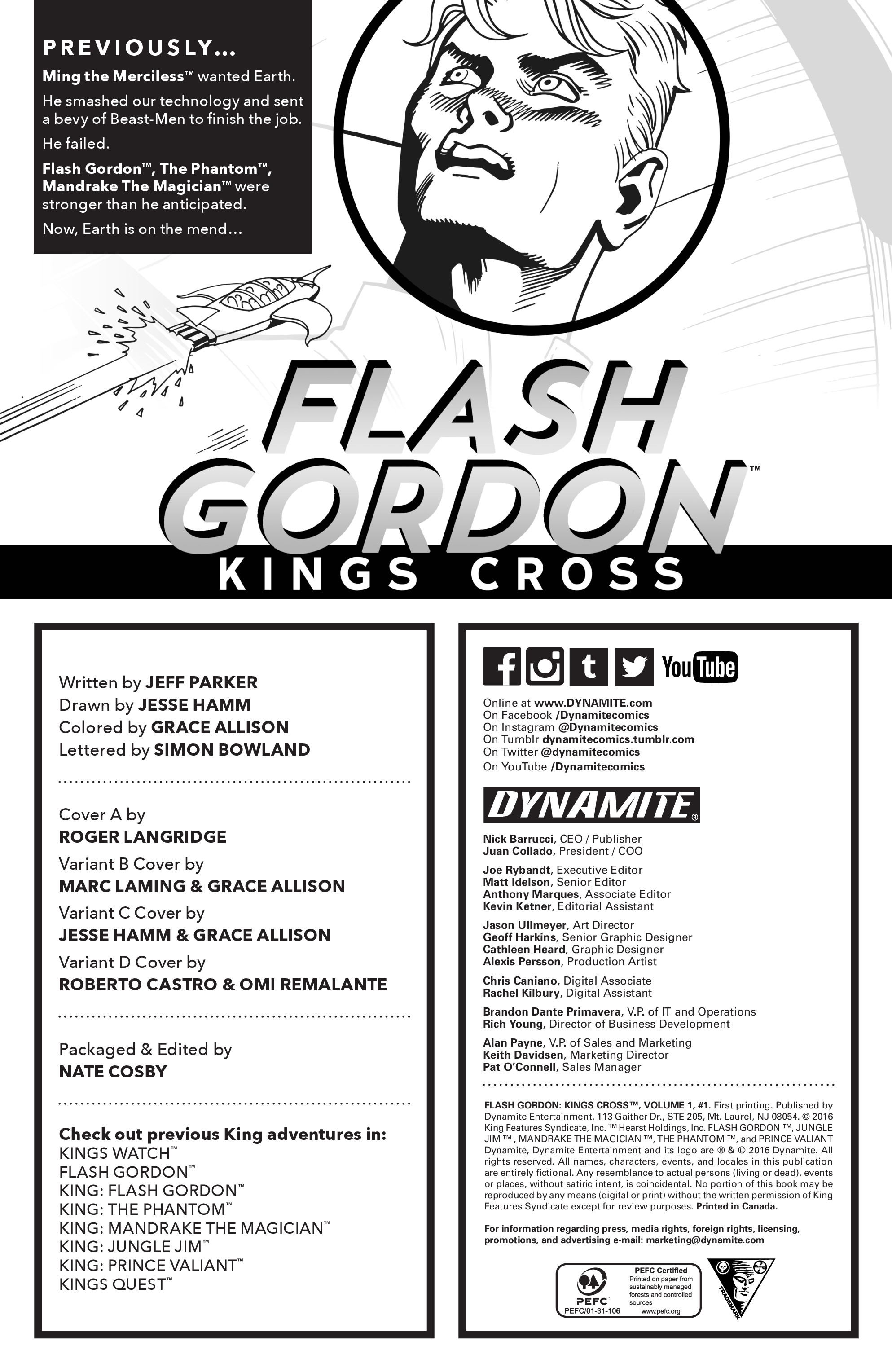 Flash Gordon: Kings Cross (2016-): Chapter 1 - Page 5