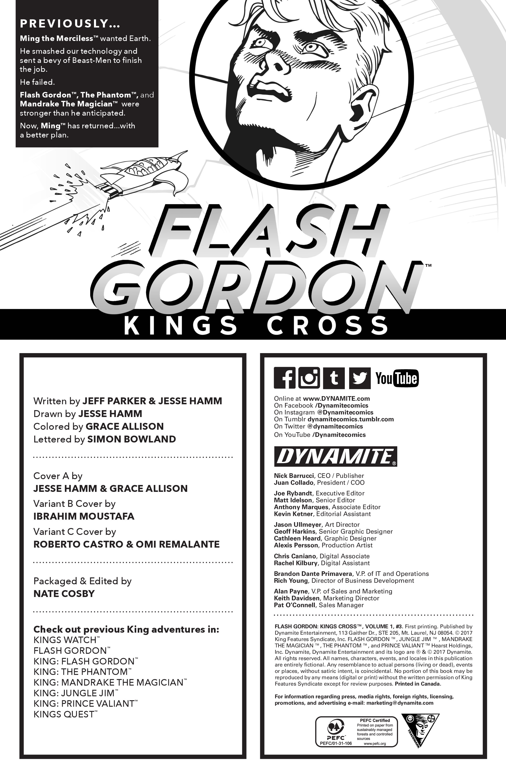 Flash Gordon: Kings Cross (2016-) issue 3 - Page 4