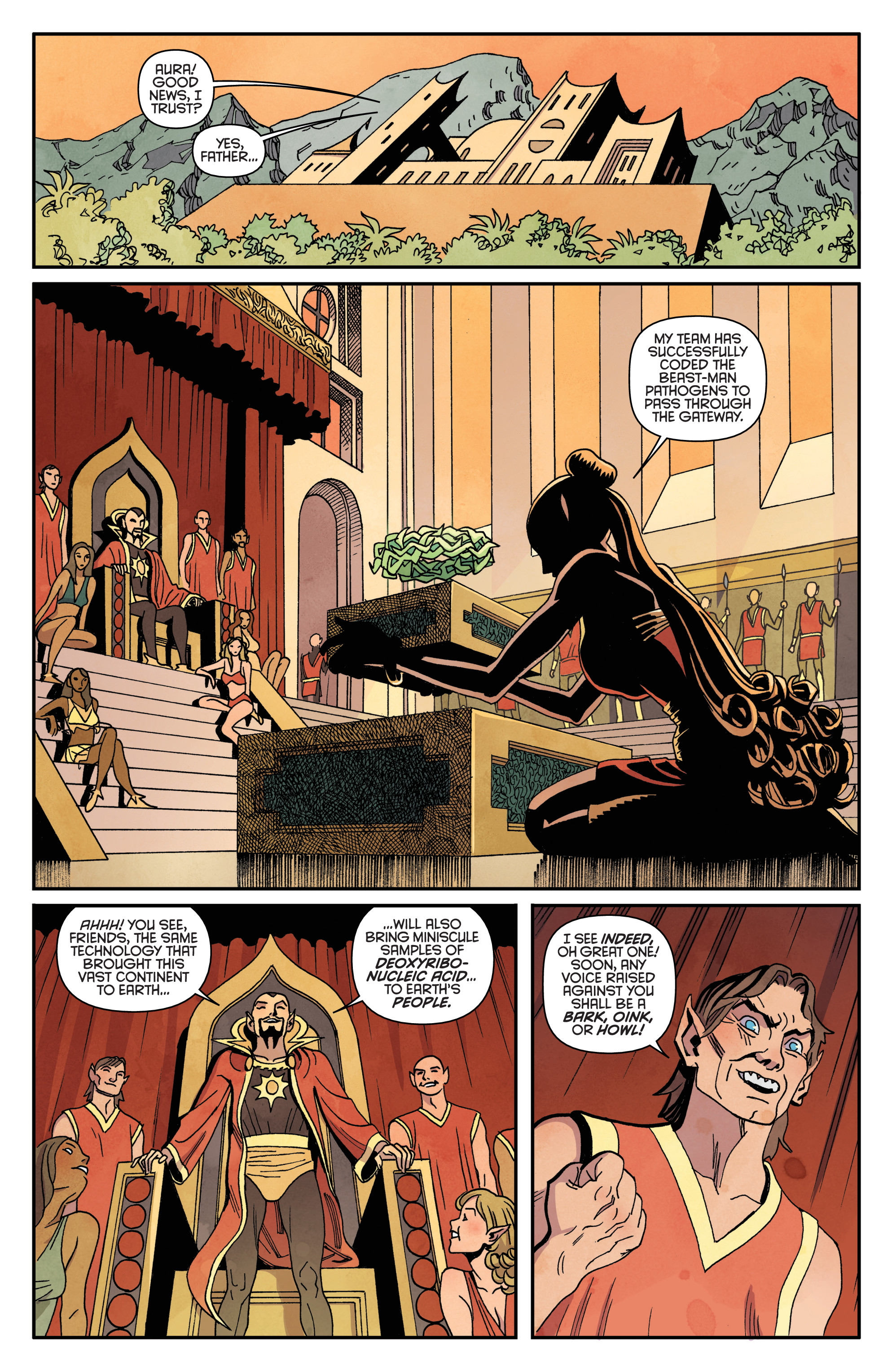 Flash Gordon: Kings Cross (2016-) issue 3 - Page 22