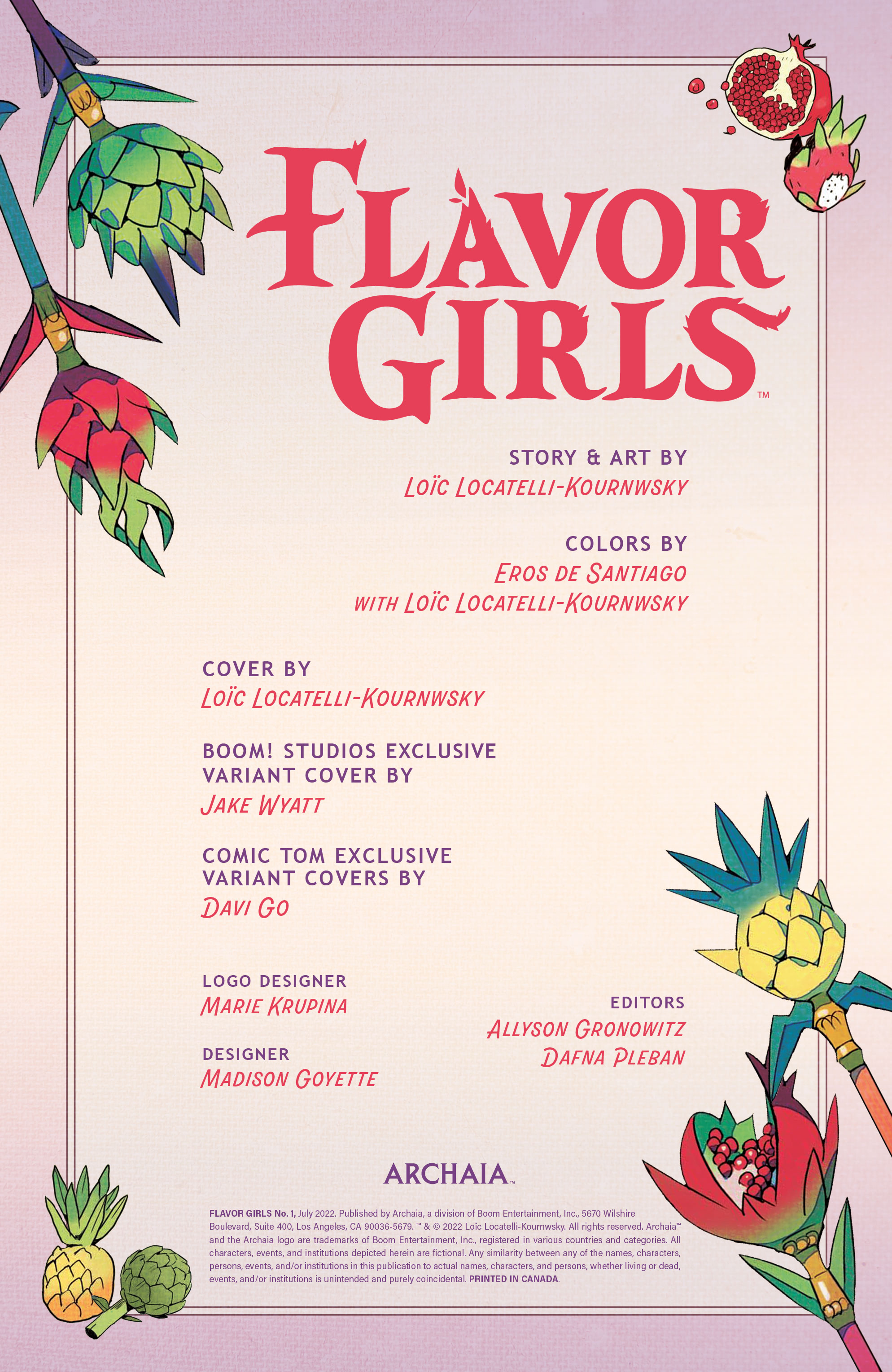 Flavor Girls (2022-): Chapter 1 - Page 2