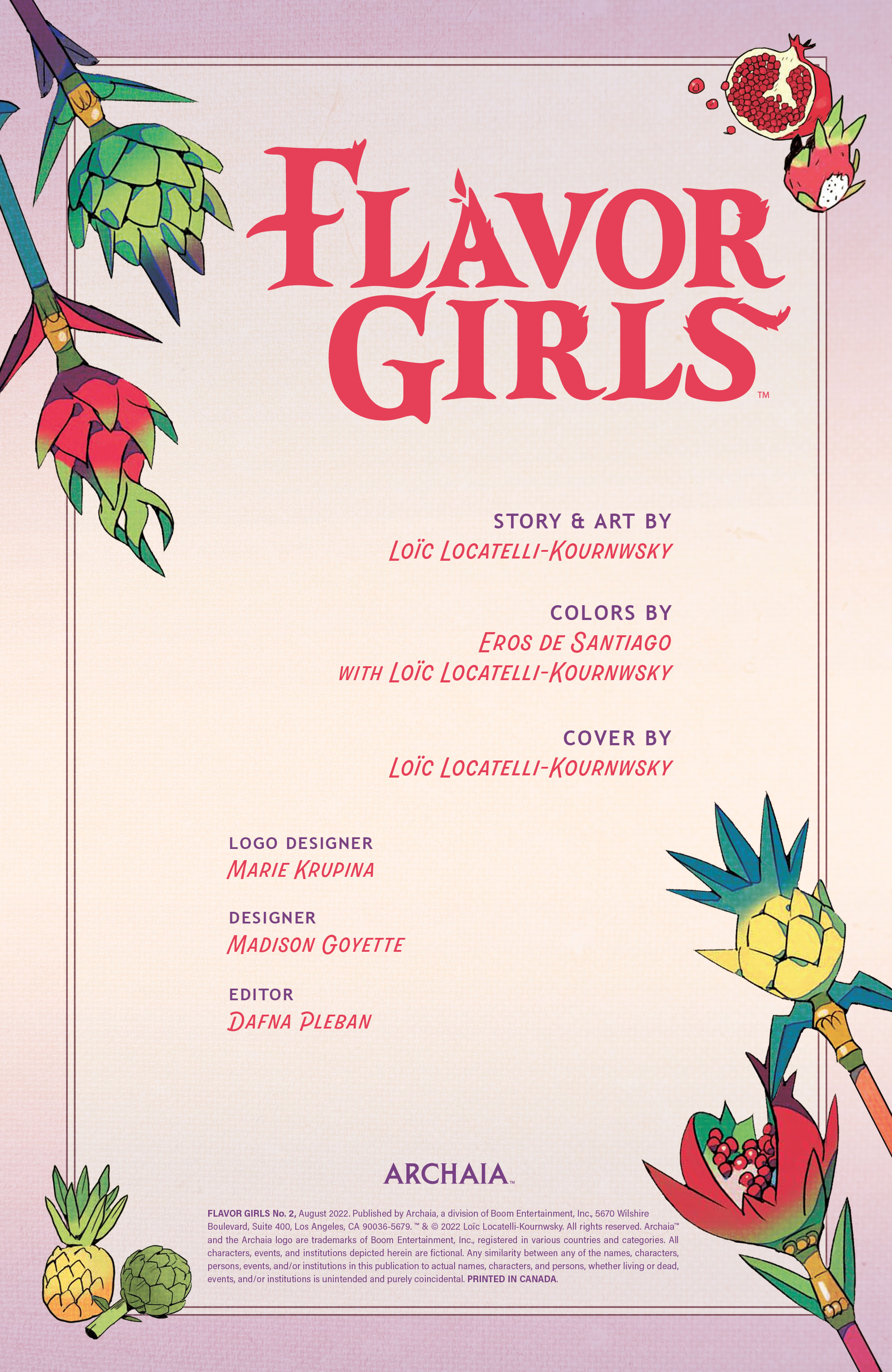 Flavor Girls (2022-): Chapter 2 - Page 2