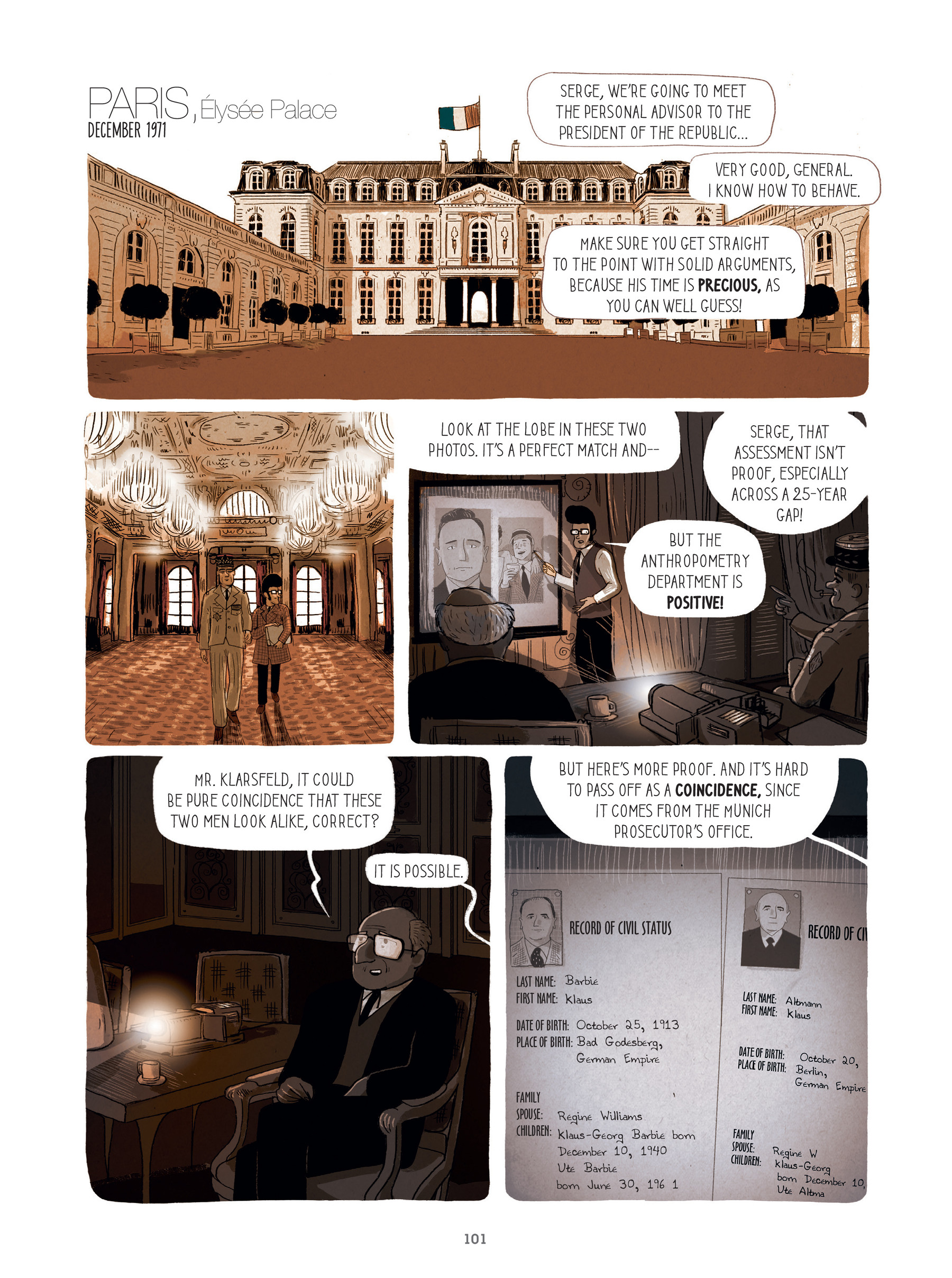 For Justice: The Serge & Beate Klarsfeld Story (2021) issue 1 - Page 101