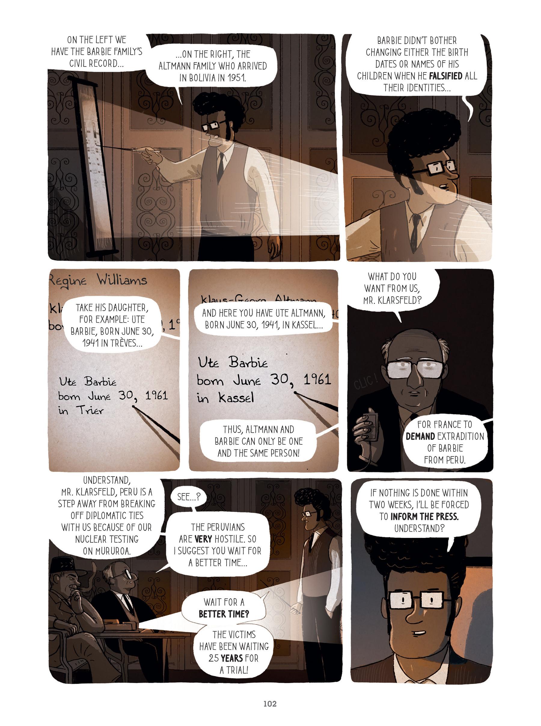 For Justice: The Serge & Beate Klarsfeld Story (2021) issue 1 - Page 102