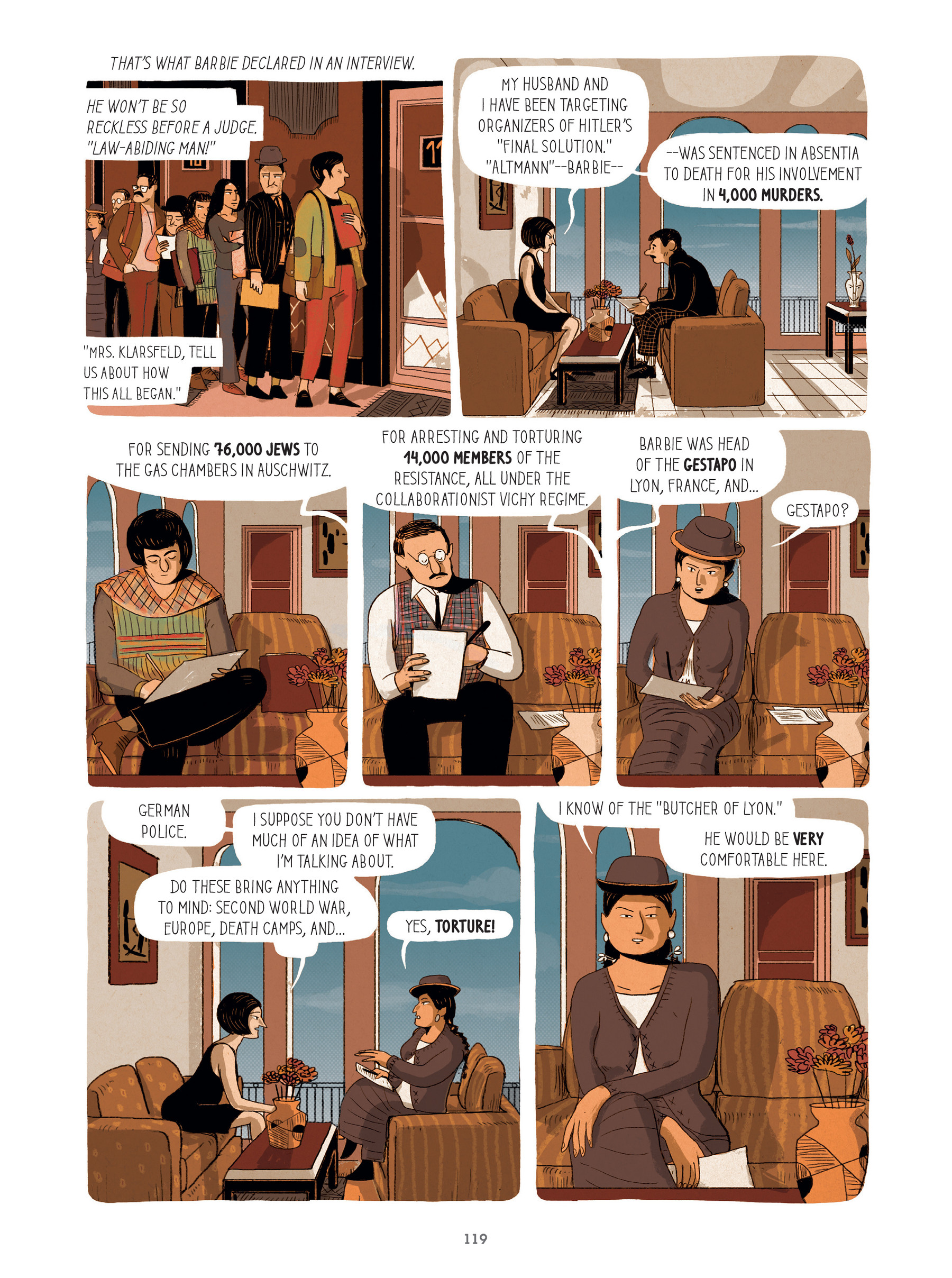 For Justice: The Serge & Beate Klarsfeld Story (2021) issue 1 - Page 119