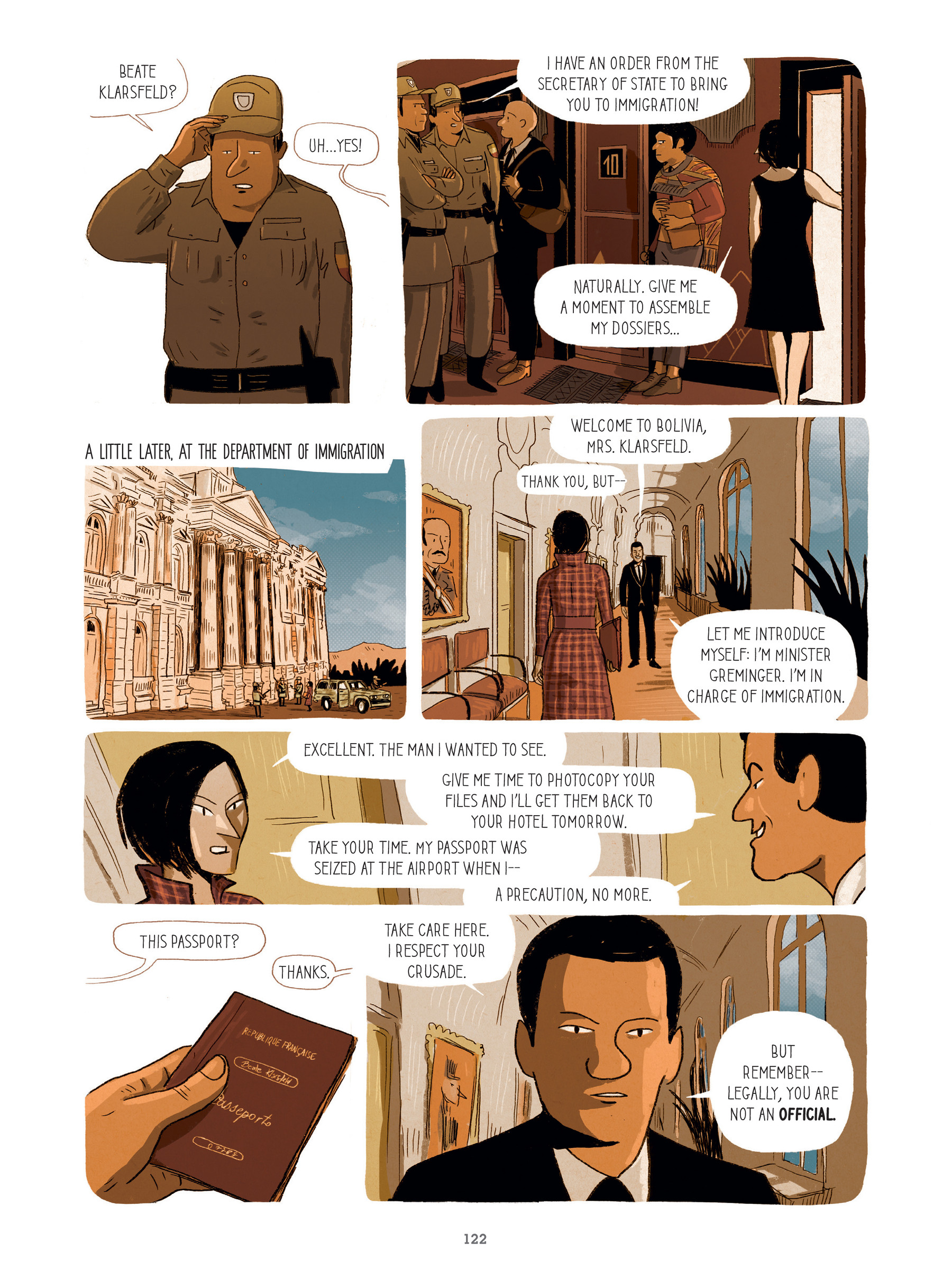 For Justice: The Serge & Beate Klarsfeld Story (2021) issue 1 - Page 122